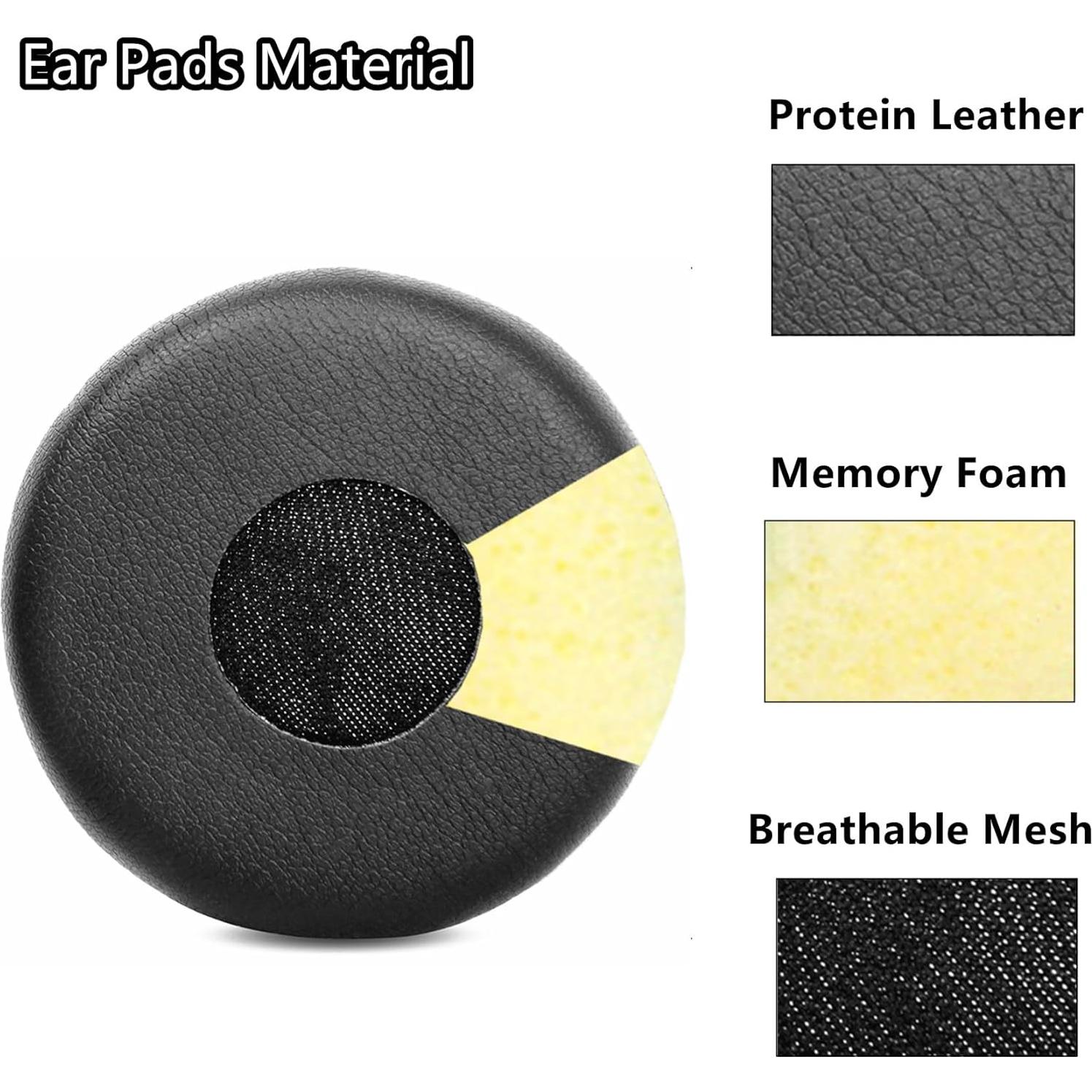 Almohadillas de Repuesto TaiZiChangQin para Jabra Evolve 65/40/30/20