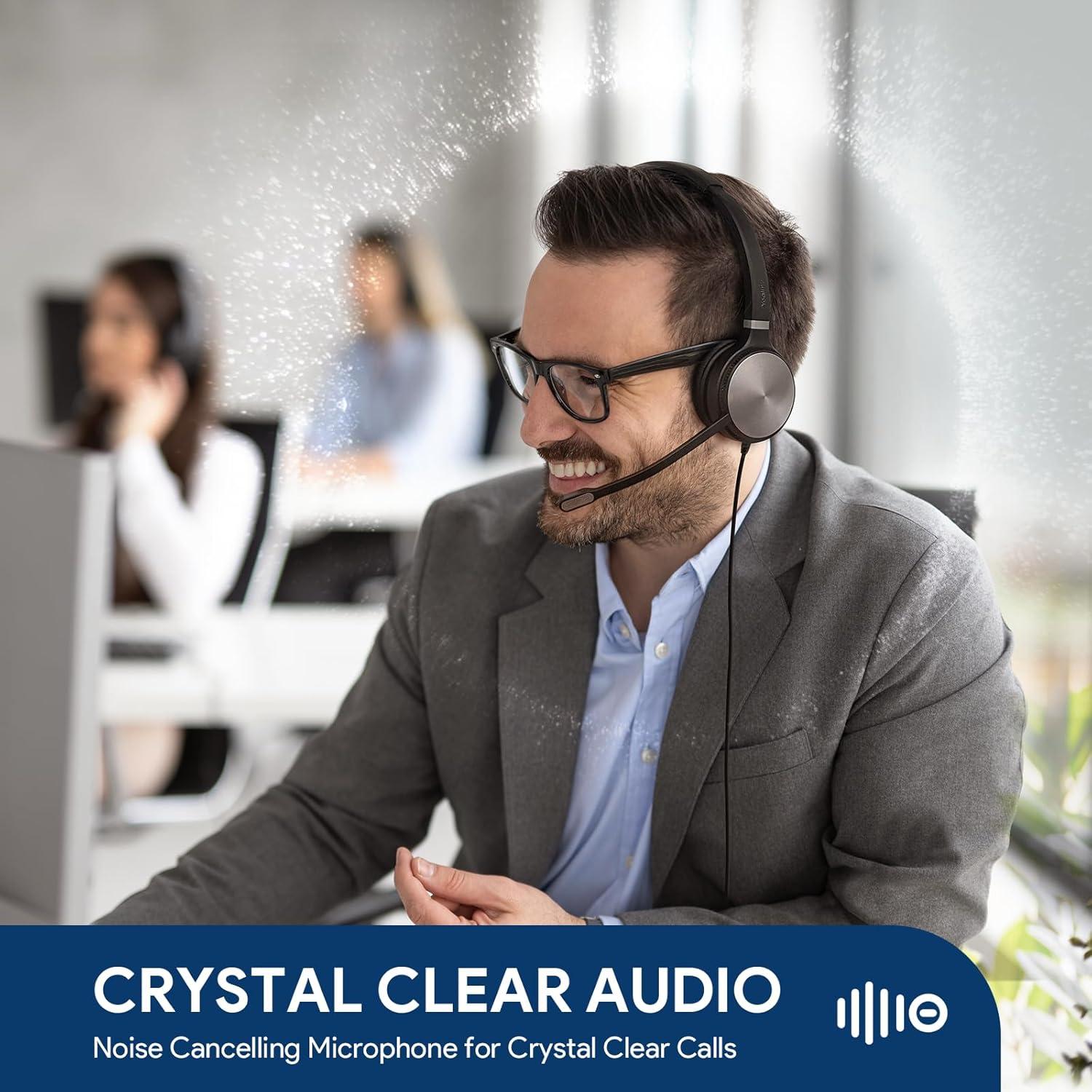 Auriculares USB Yealink UH36 Mono con Micrófono y Cancelación de Ruido