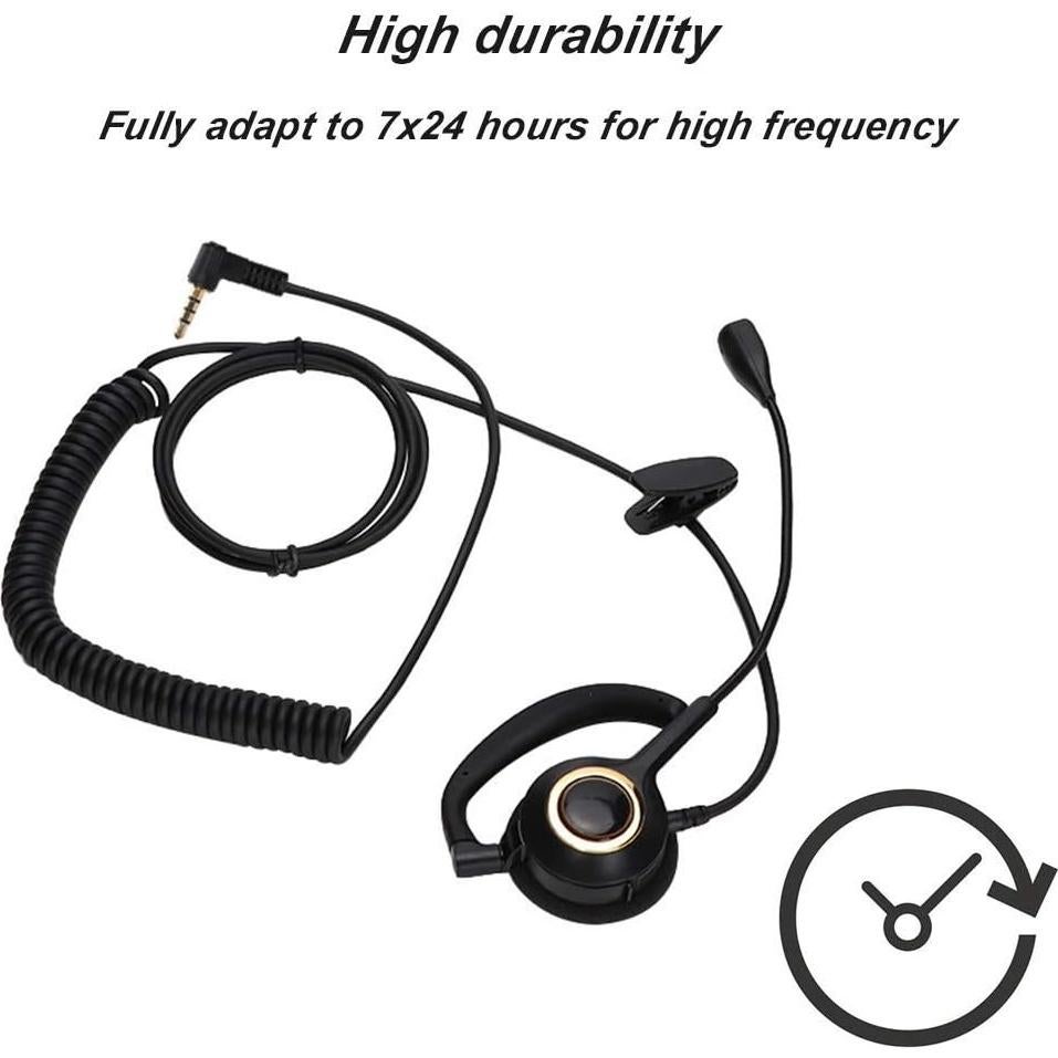 Auricular con micrófono Eboxer ASHATAd4e2h67v9n con cancelación de ruido