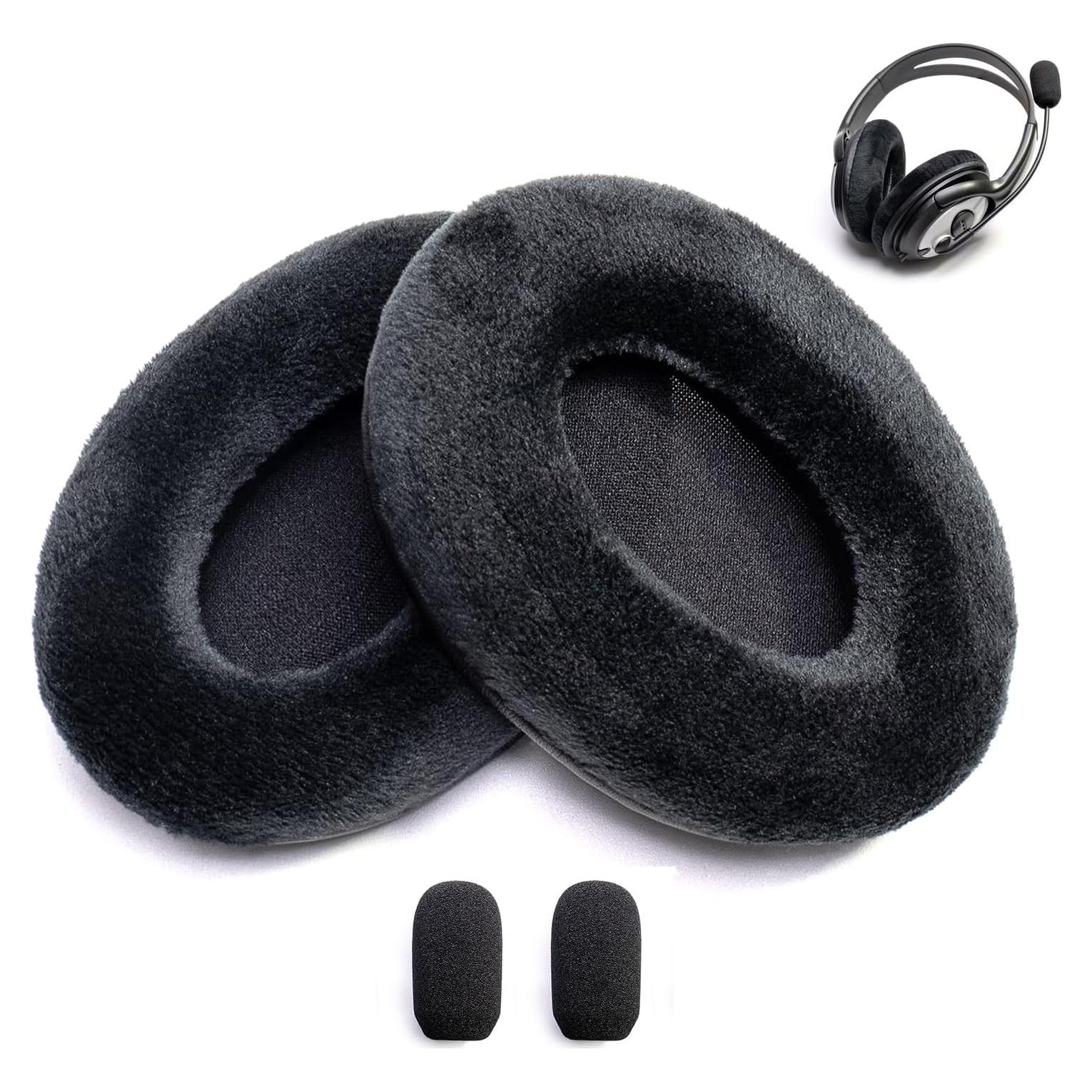 Almohadillas de espuma AiZuoYou para micrófono Microsoft LifeChat LX-3000