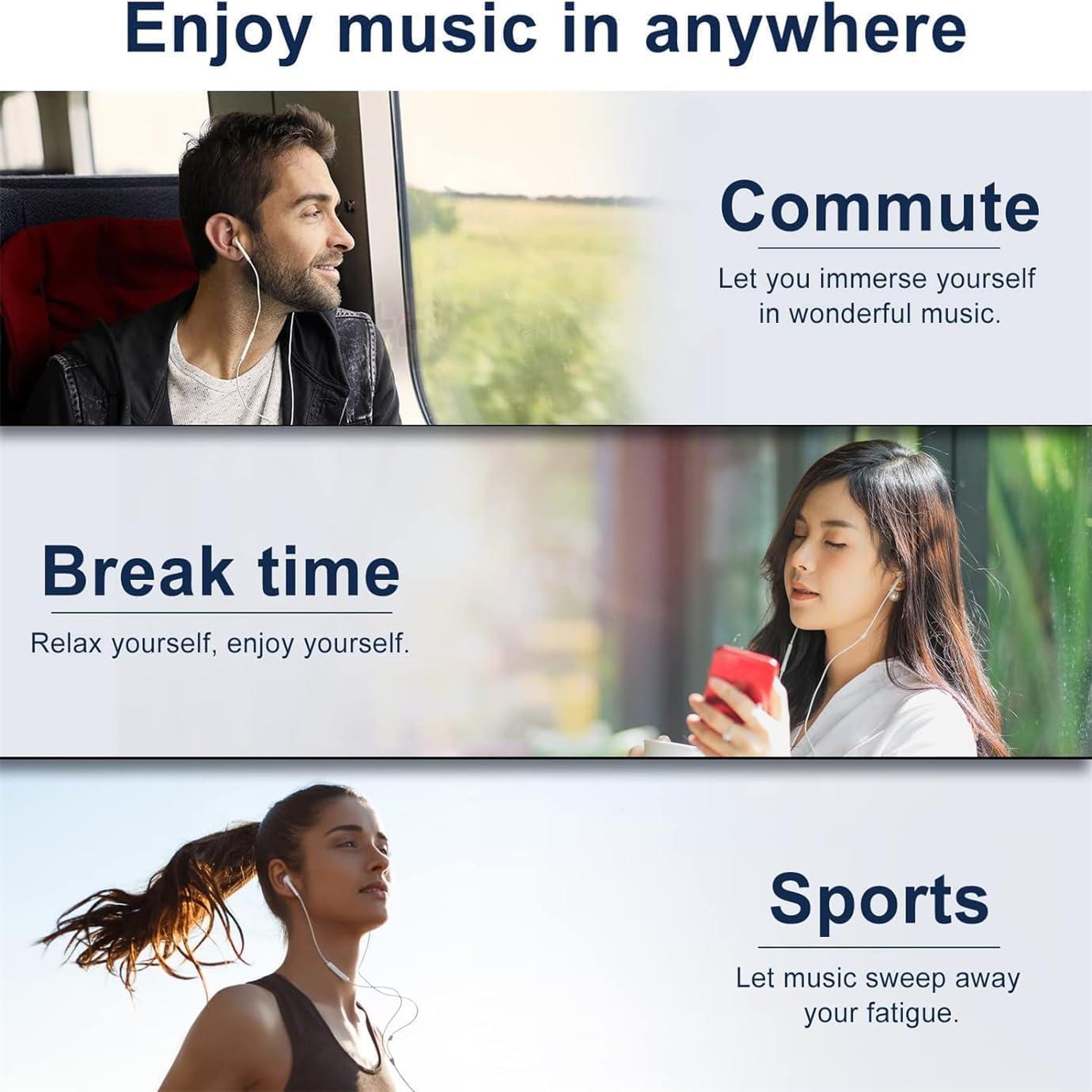 Auriculares con Cable Evrdigi EV-X02 para iPhone - 2 Piezas