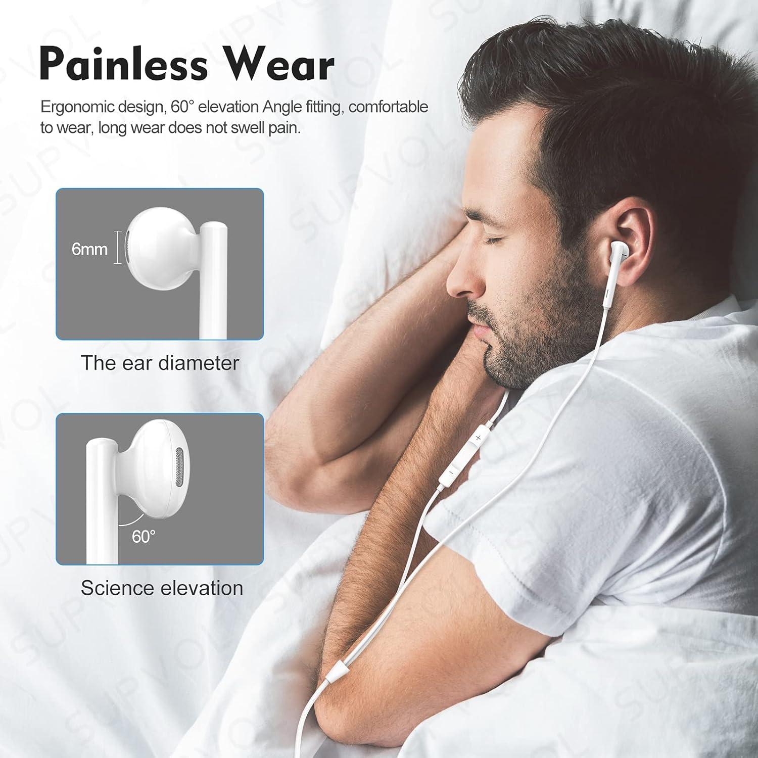 Auriculares con cable Sundix Lightning para iPhone 2Pack