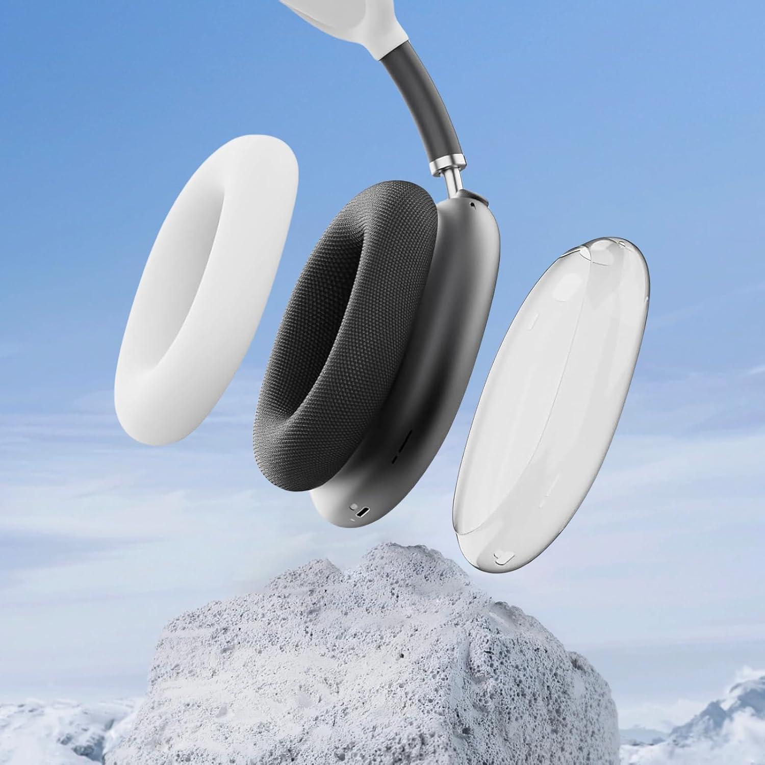 Funda de silicona Foweroty para AirPods Max 2020/2024 - Protección suave