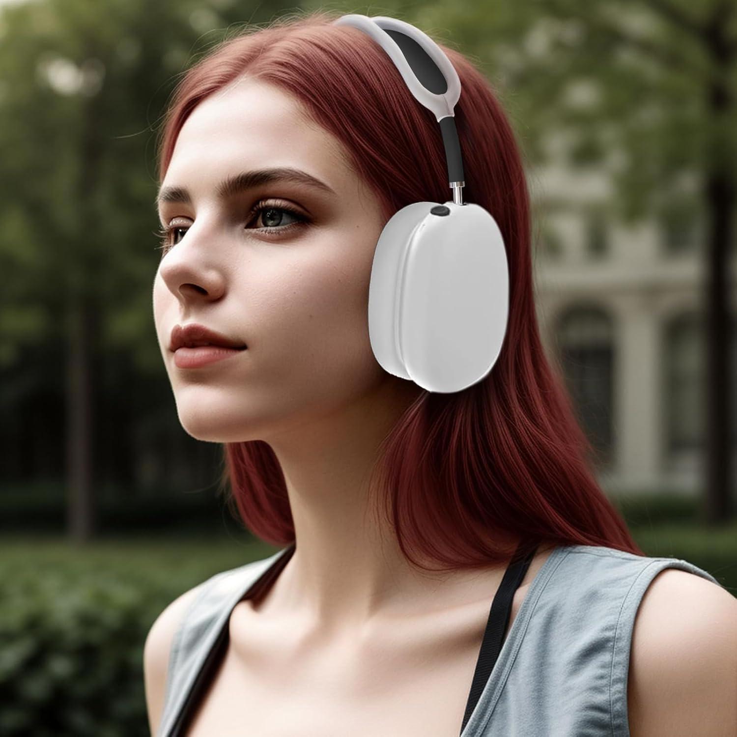 Funda de silicona Foweroty para AirPods Max 2020/2024 - Protección suave