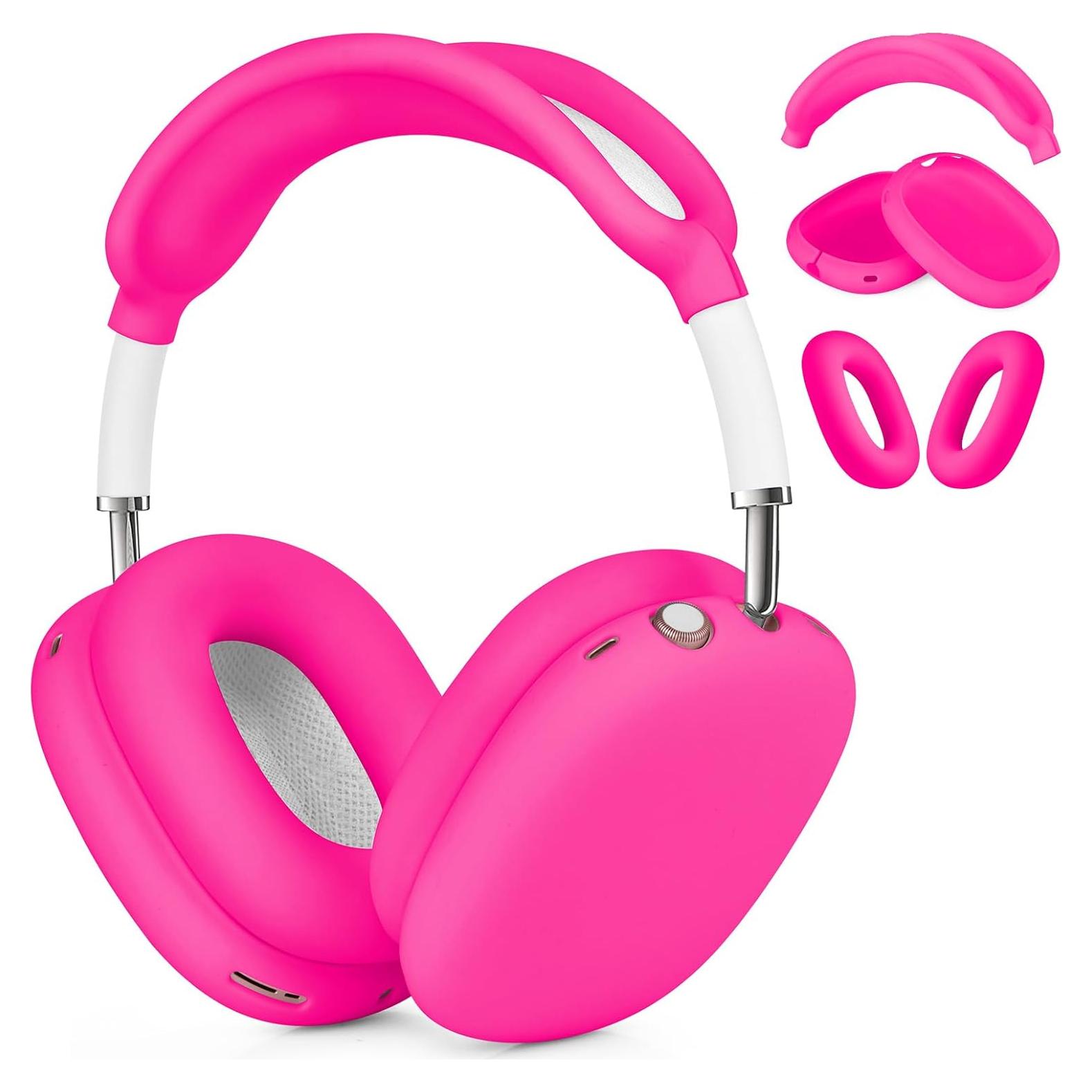 Funda de Silicona Rosa Claro para Auriculares AirPods Max