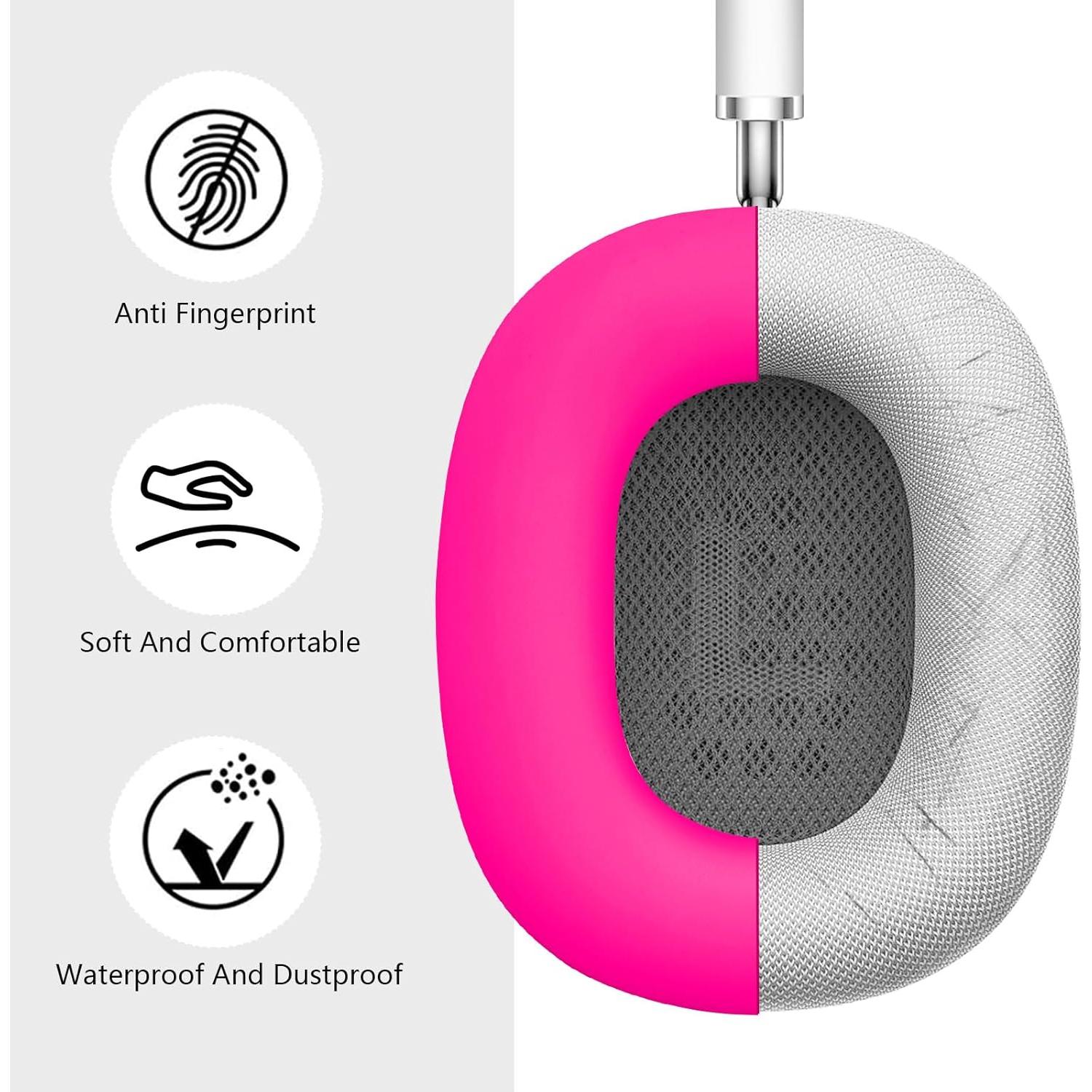 Funda de Silicona Rosa Claro para Auriculares AirPods Max