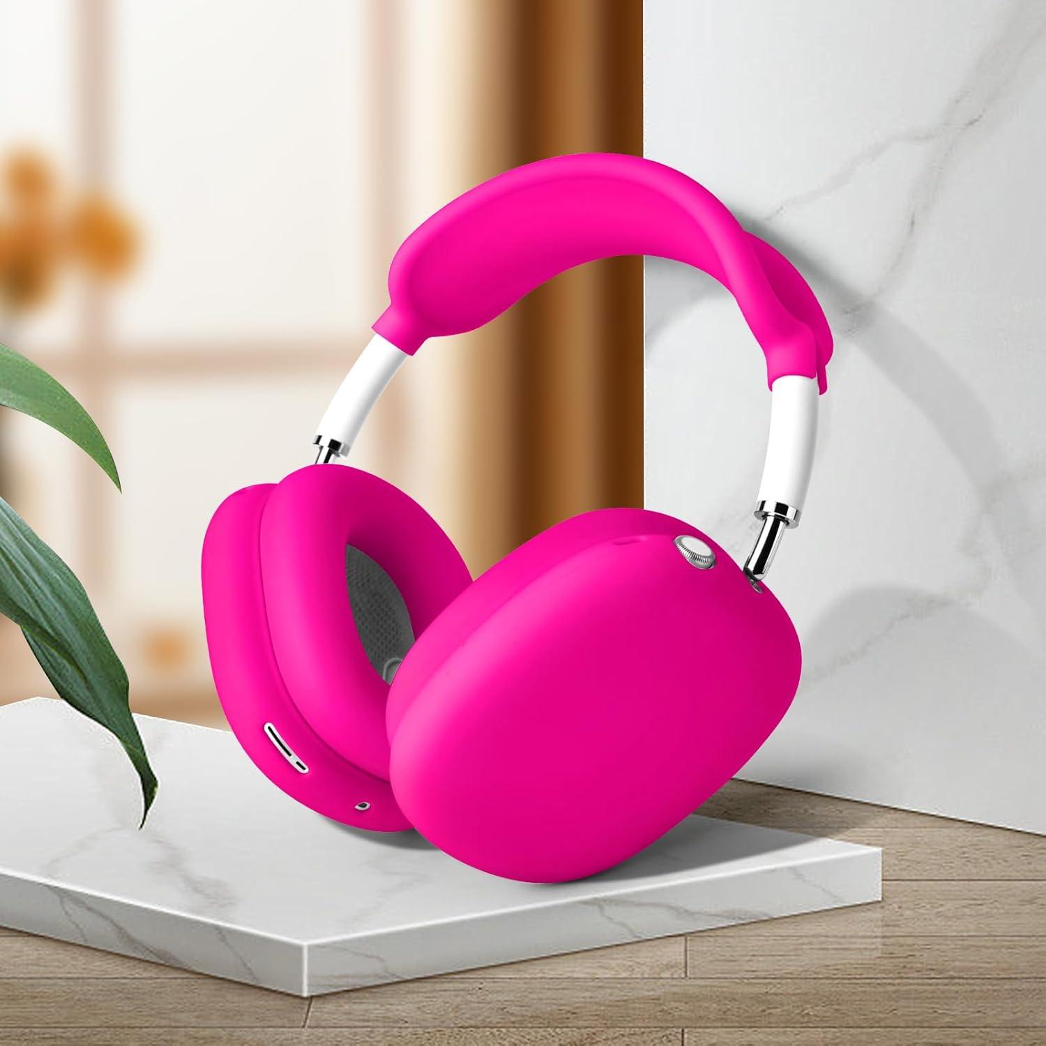 Funda de Silicona Rosa Claro para Auriculares AirPods Max