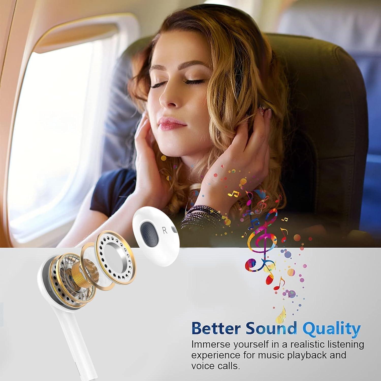 Auriculares Intrauditivos Everdigi EBGC-NV con Micrófono y Control