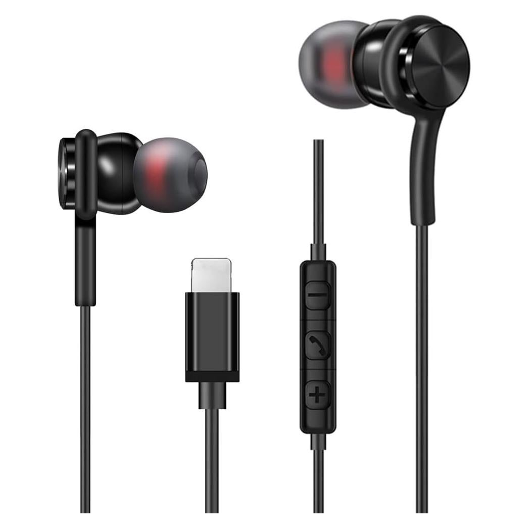 Auriculares con cable BCRKLO JSEJ01 para iPhone y iPad