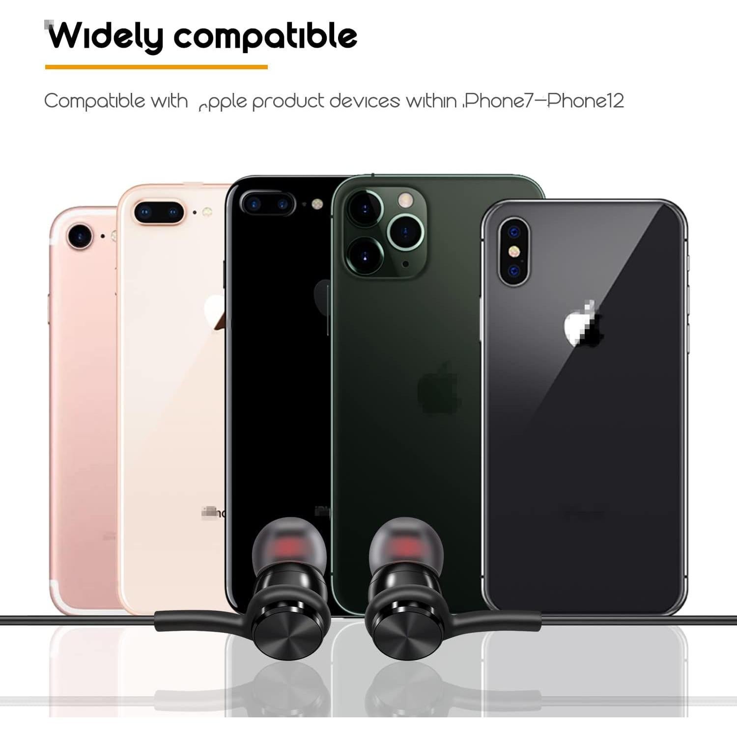 Auriculares con cable BCRKLO JSEJ01 para iPhone y iPad