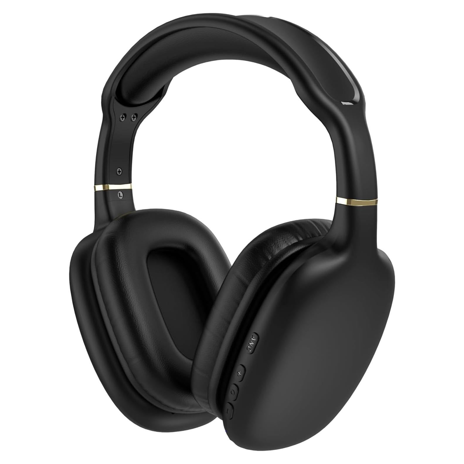 Auriculares Bluetooth TJ ANC 27H Cancelación Ruido Cuero