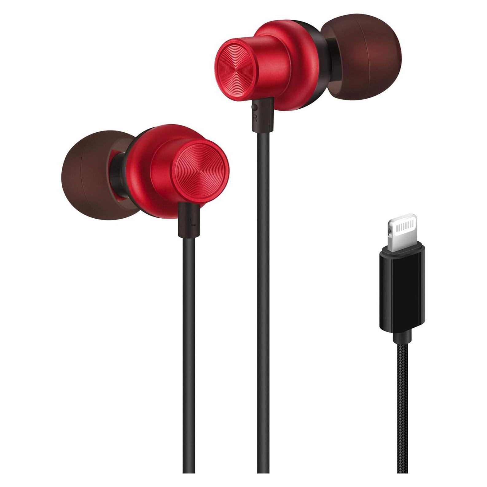 Auriculares Lightning PALOVUE EarflowPlus - Sonido Premium, 0.8m