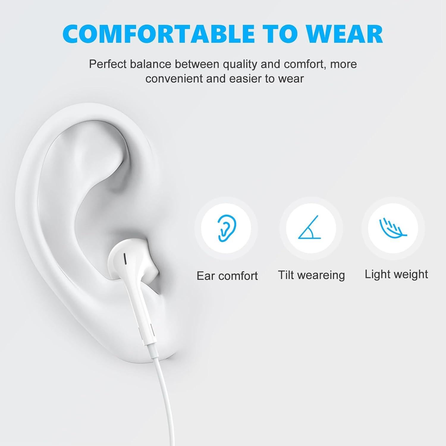 Auriculares Intraurales Cablex CBLX-P5F Lightning y USB-C