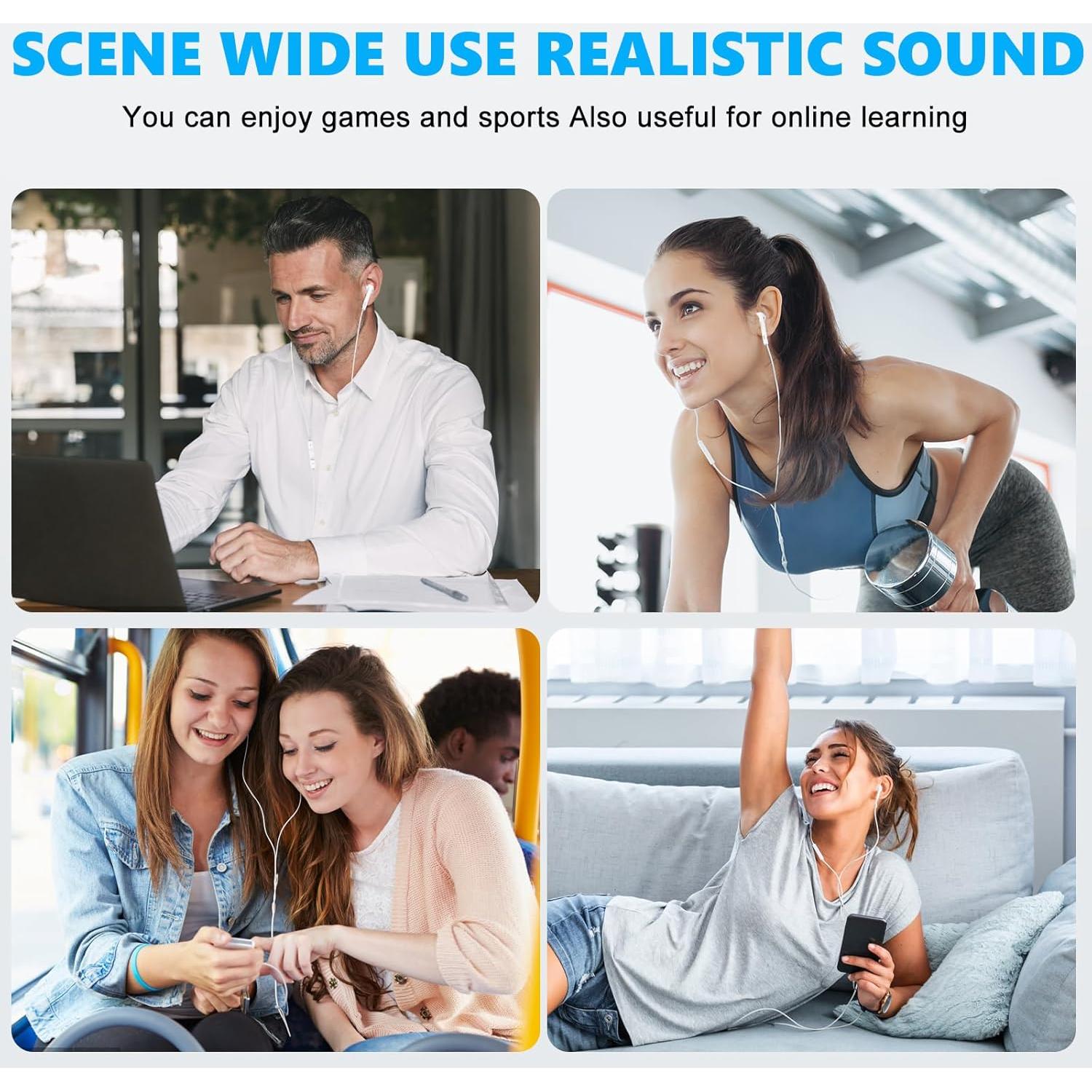 Auriculares Intraurales Cablex CBLX-P5F Lightning y USB-C