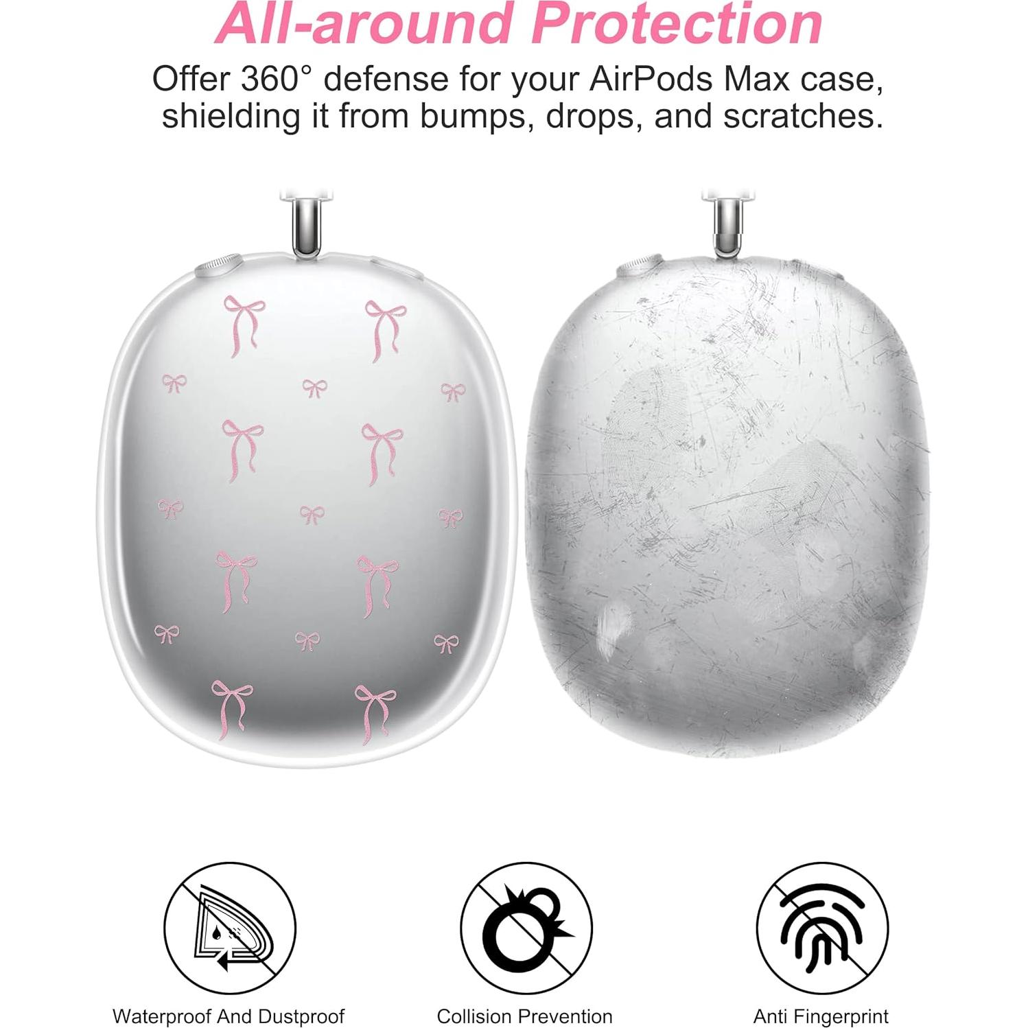 Funda Protectora TPU Rosa para Auriculares AirPods Max