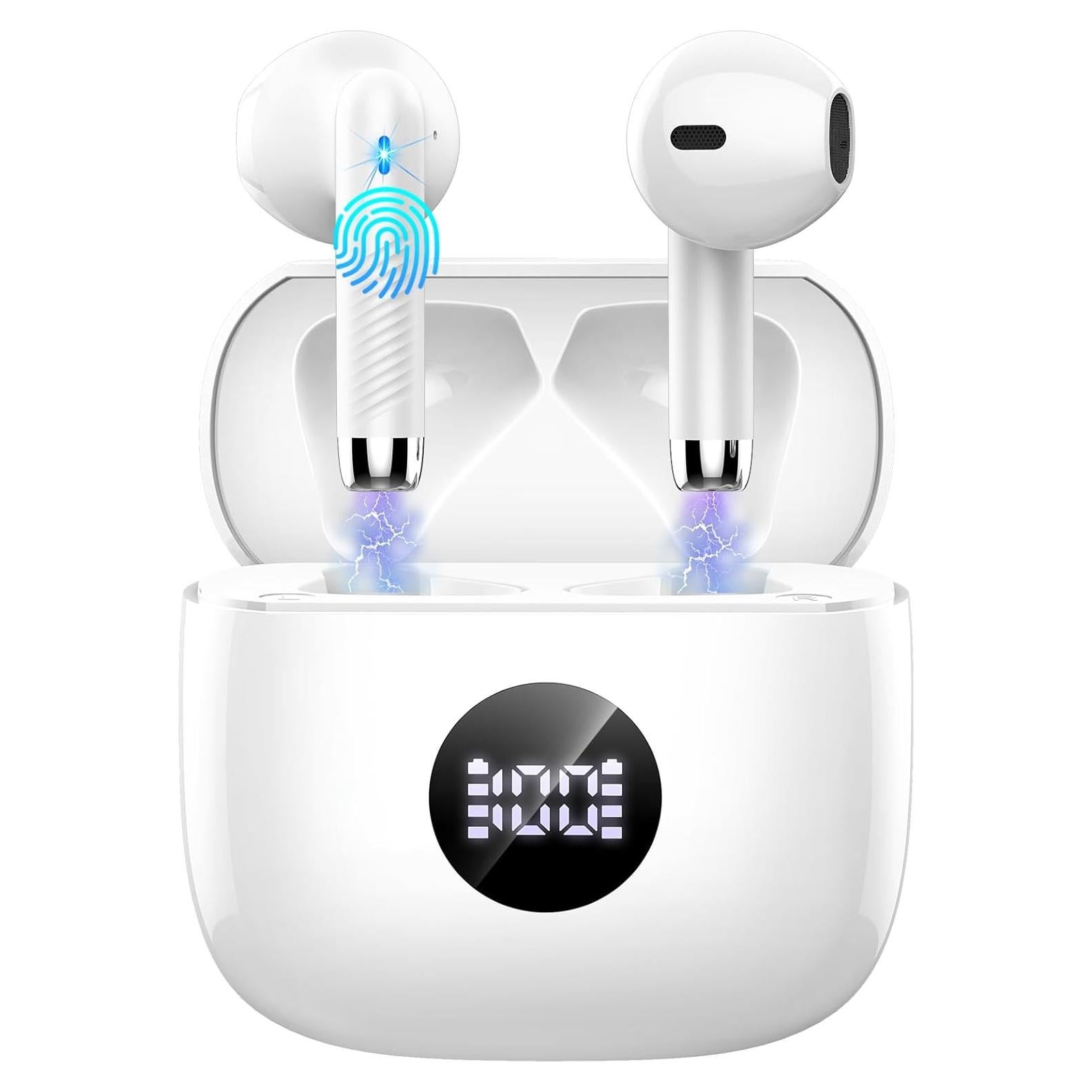 Auriculares Inalámbricos Jxrev J53 Bluetooth 5.4 Estéreo 40H