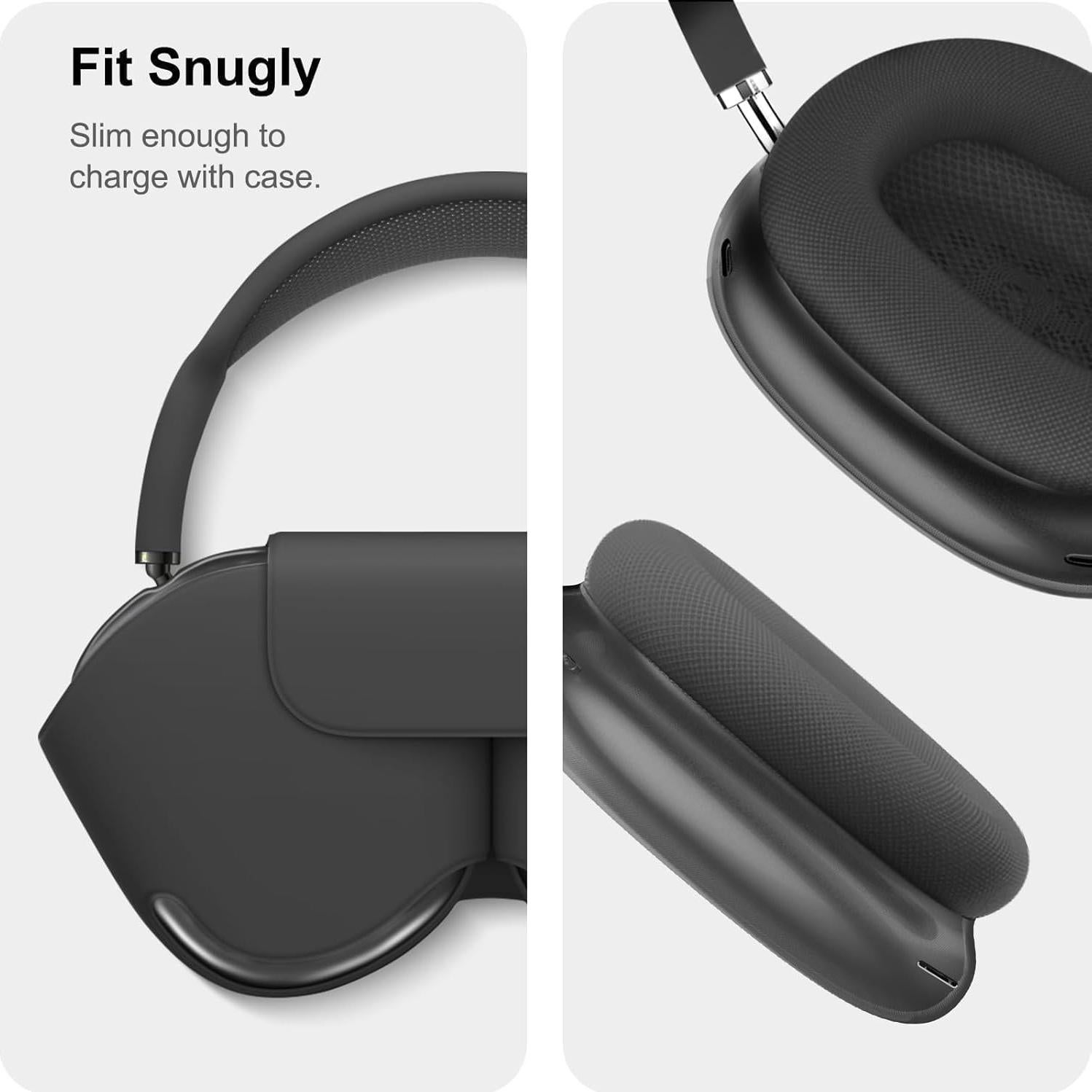 Funda TPU para Auriculares AirPods Max MOLOPPO Gris Espacial