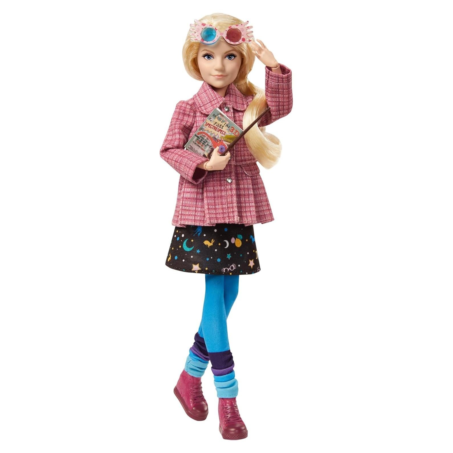 Muñeca Coleccionable Luna Lovegood Mattel 11cm con Accesorios