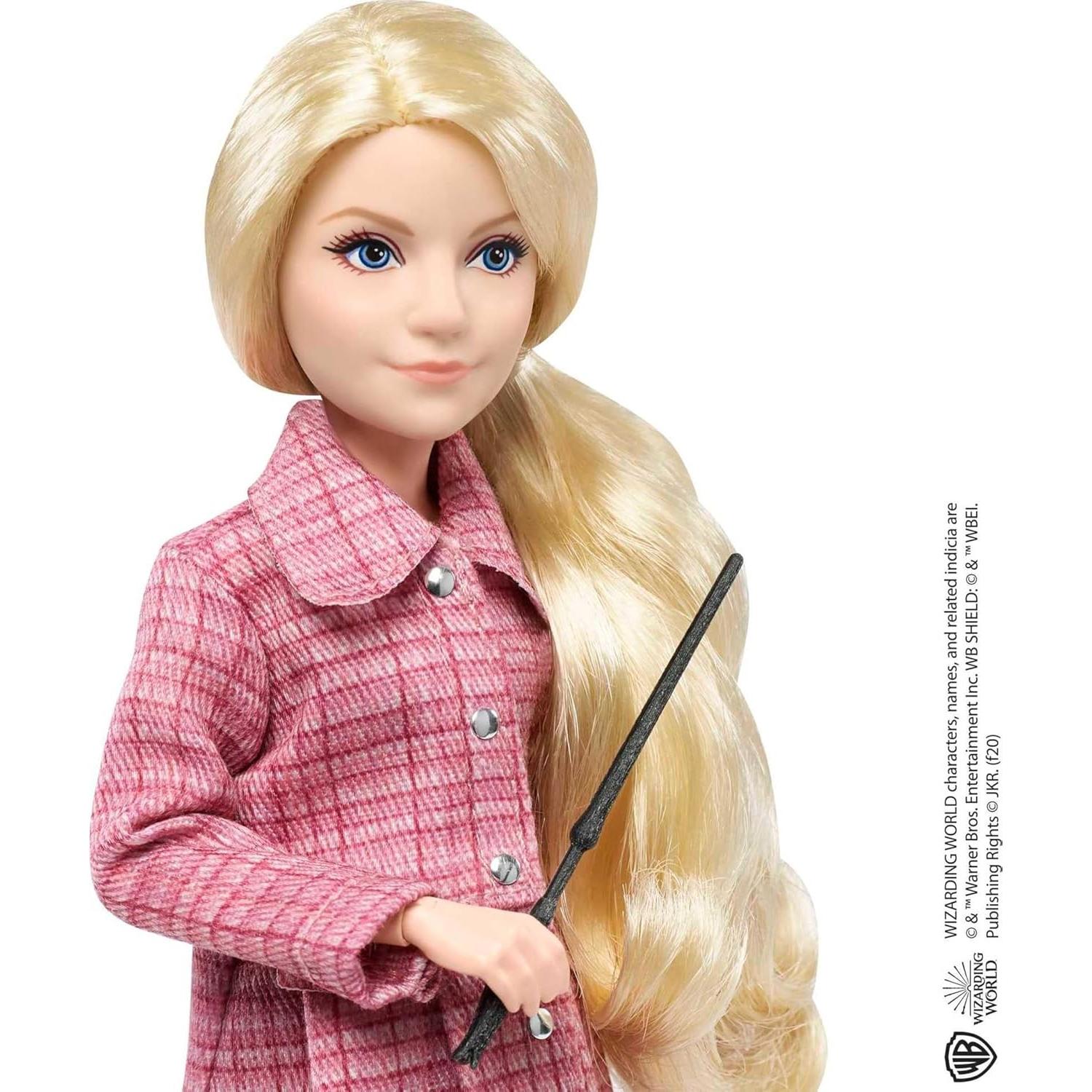Muñeca Coleccionable Luna Lovegood Mattel 11cm con Accesorios