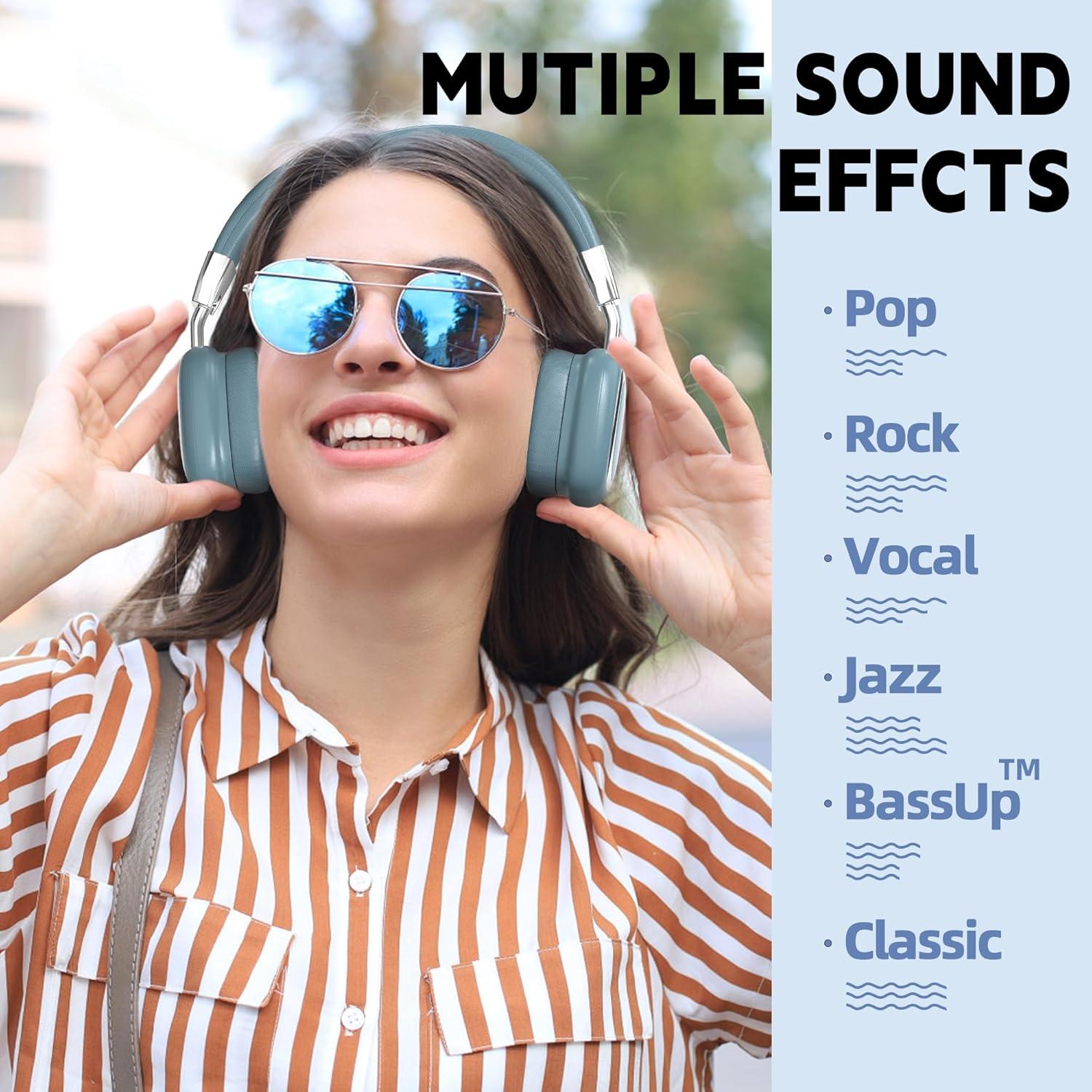 Auriculares Inalámbricos AMAFACE B35 Azul Bluetooth 5.3