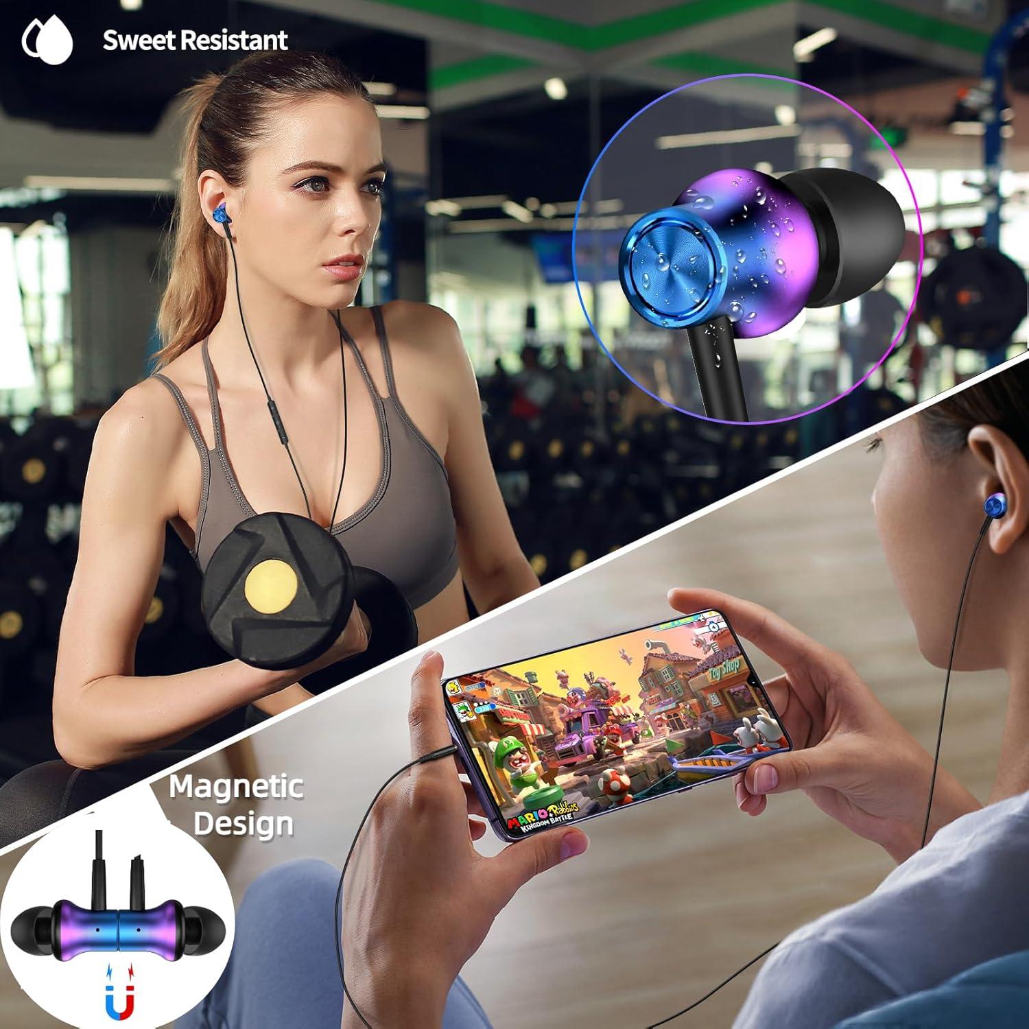 Auriculares USB C AFGHOA con Cancelación de Ruido In-Ear