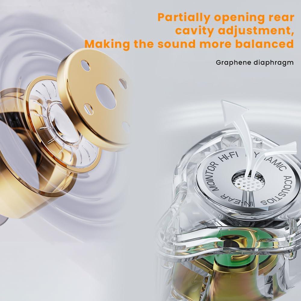 Auriculares In-Ear QKZ AK6 Colorido con Micrófono 30g