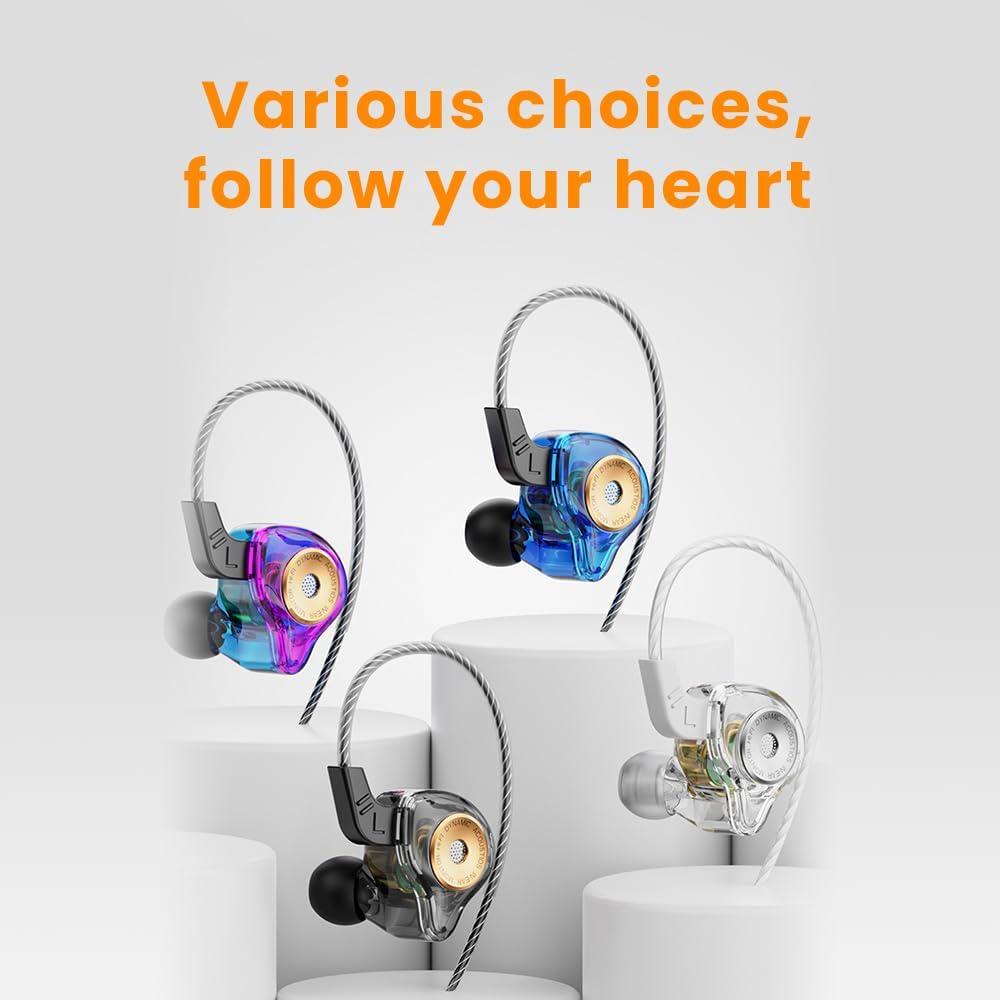 Auriculares In-Ear QKZ AK6 Colorido con Micrófono 30g