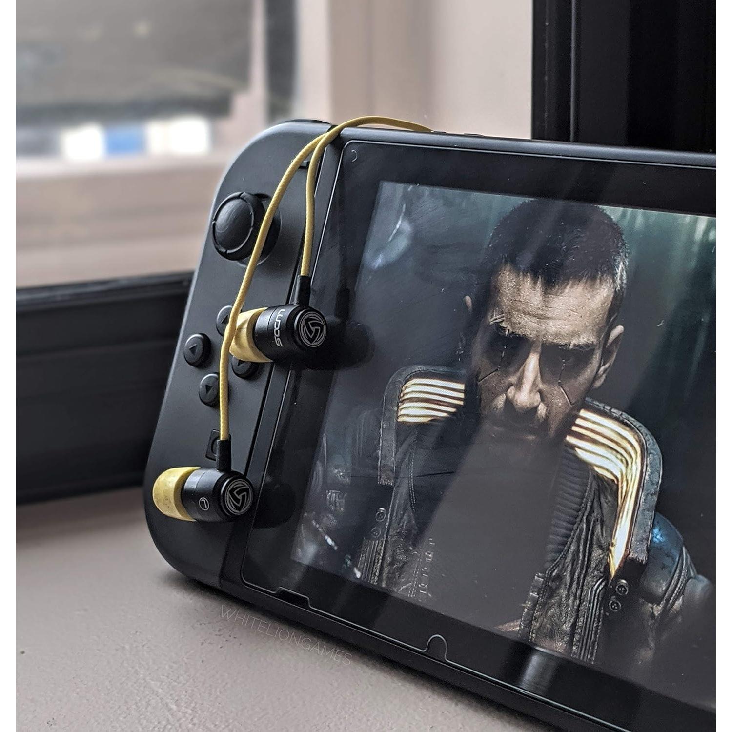 Auriculares In-Ear LUDOS Clamor con Micrófono y Aislamiento de Ruido - Amarillo