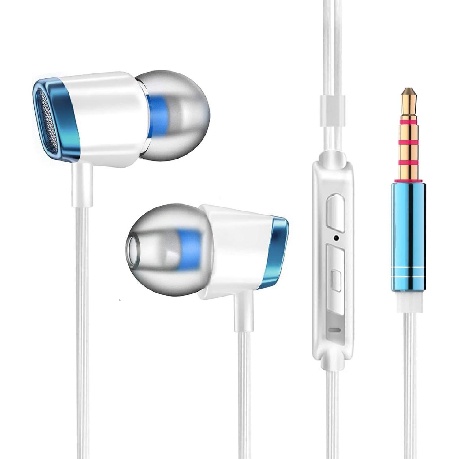 Auriculares In-Ear YNR con Micrófono y Control de Volumen - 3.5mm