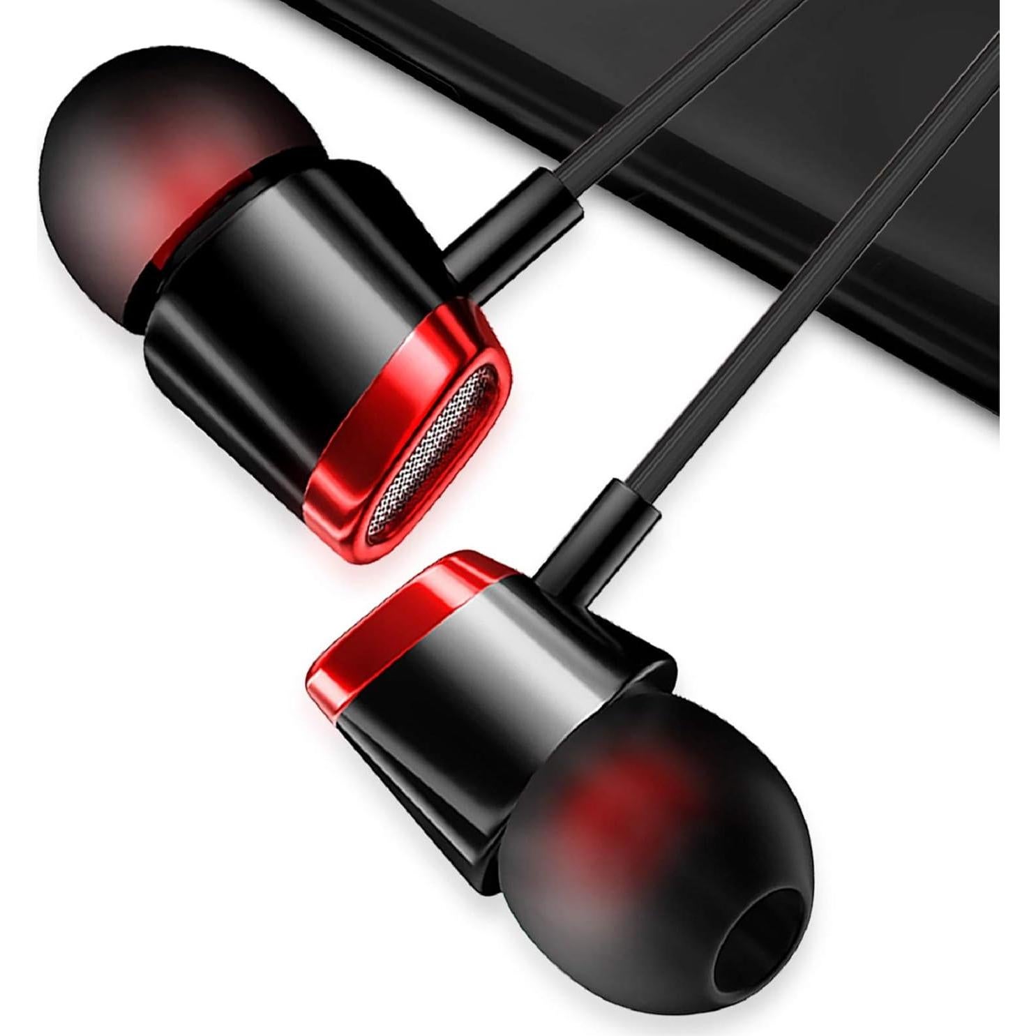Auriculares In-Ear YNR con Micrófono y Control de Volumen - 3.5mm