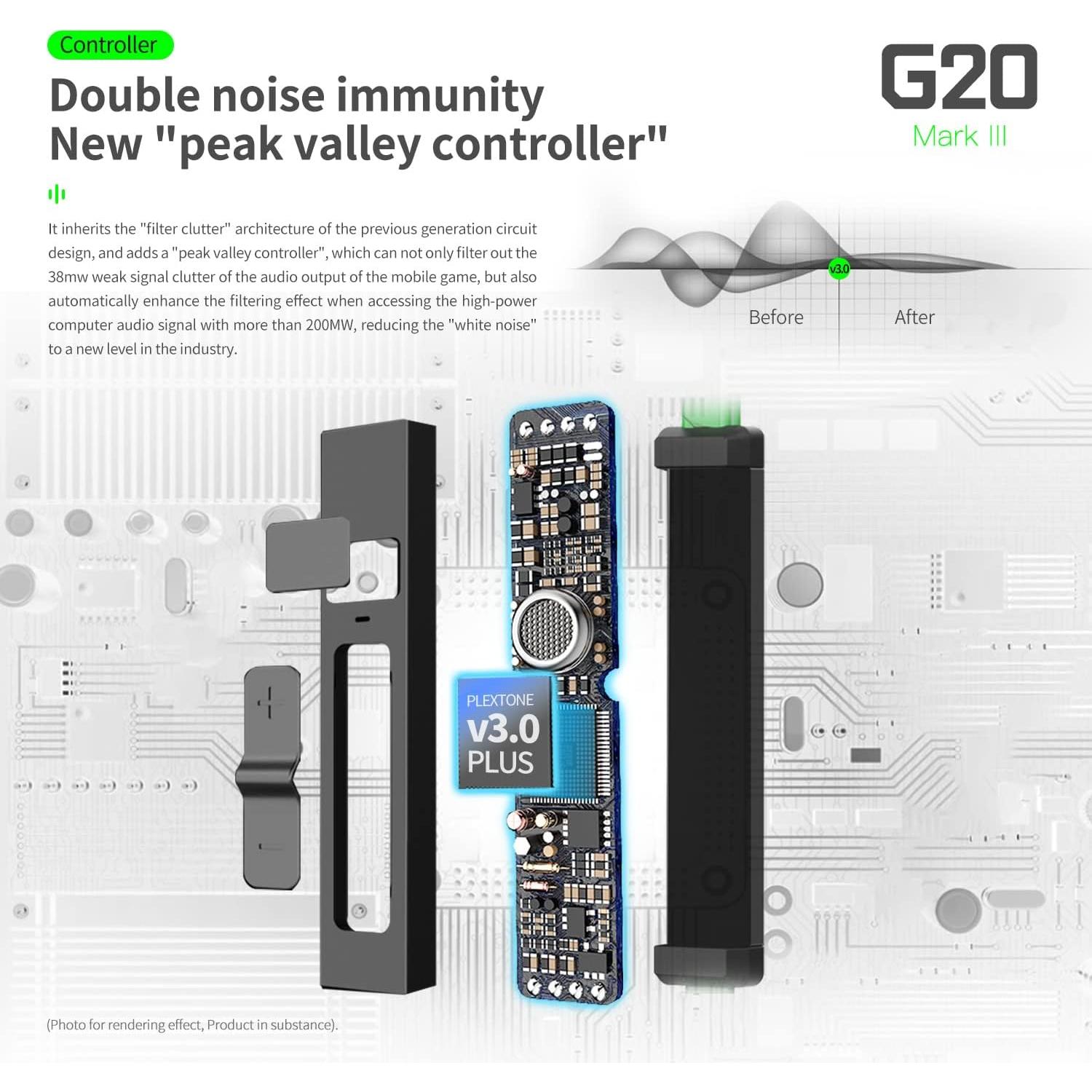 G20 Wired Earbuds with Microphone, in-Ear Headphones Stereo Bass,Noise Isolating Ear Buds, 3.5mm Memory Foam Headset, Compatible with iPhone/Android/Computer/Laptops…