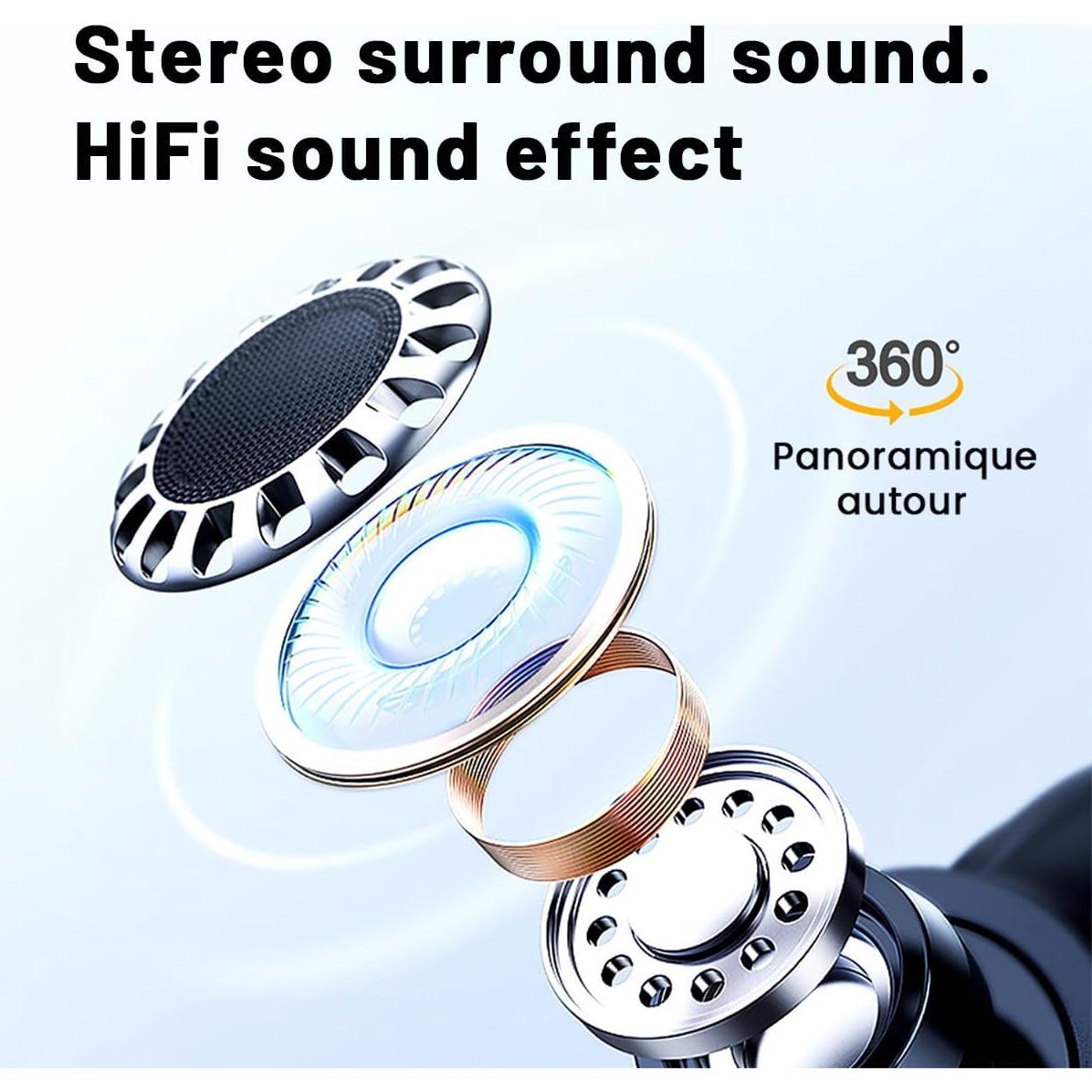 Auriculares In-Ear QJF ME564 con Micrófono y Cancelación de Ruido