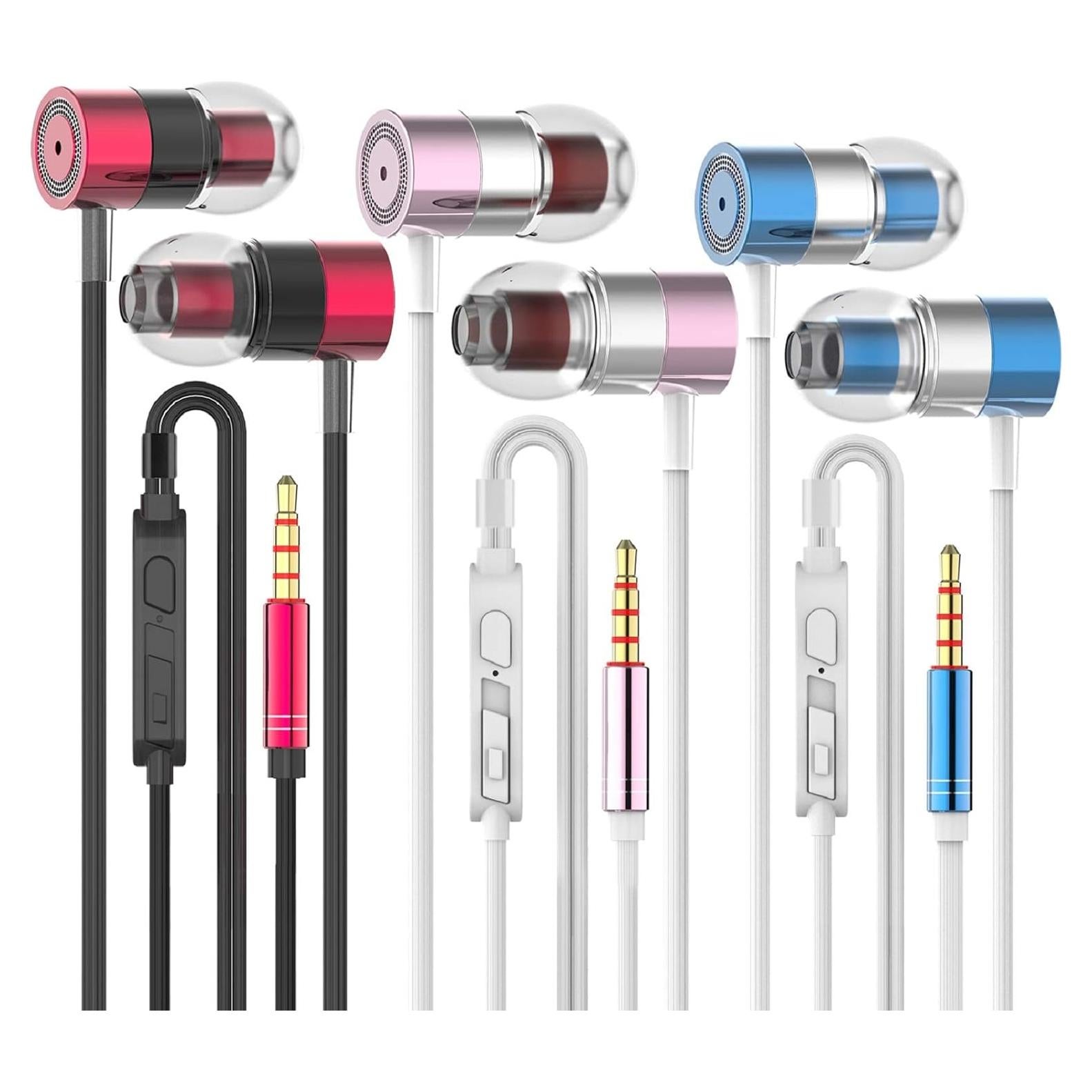 Auriculares In Ear YNR-V3 con Micrófono y Control de Volumen