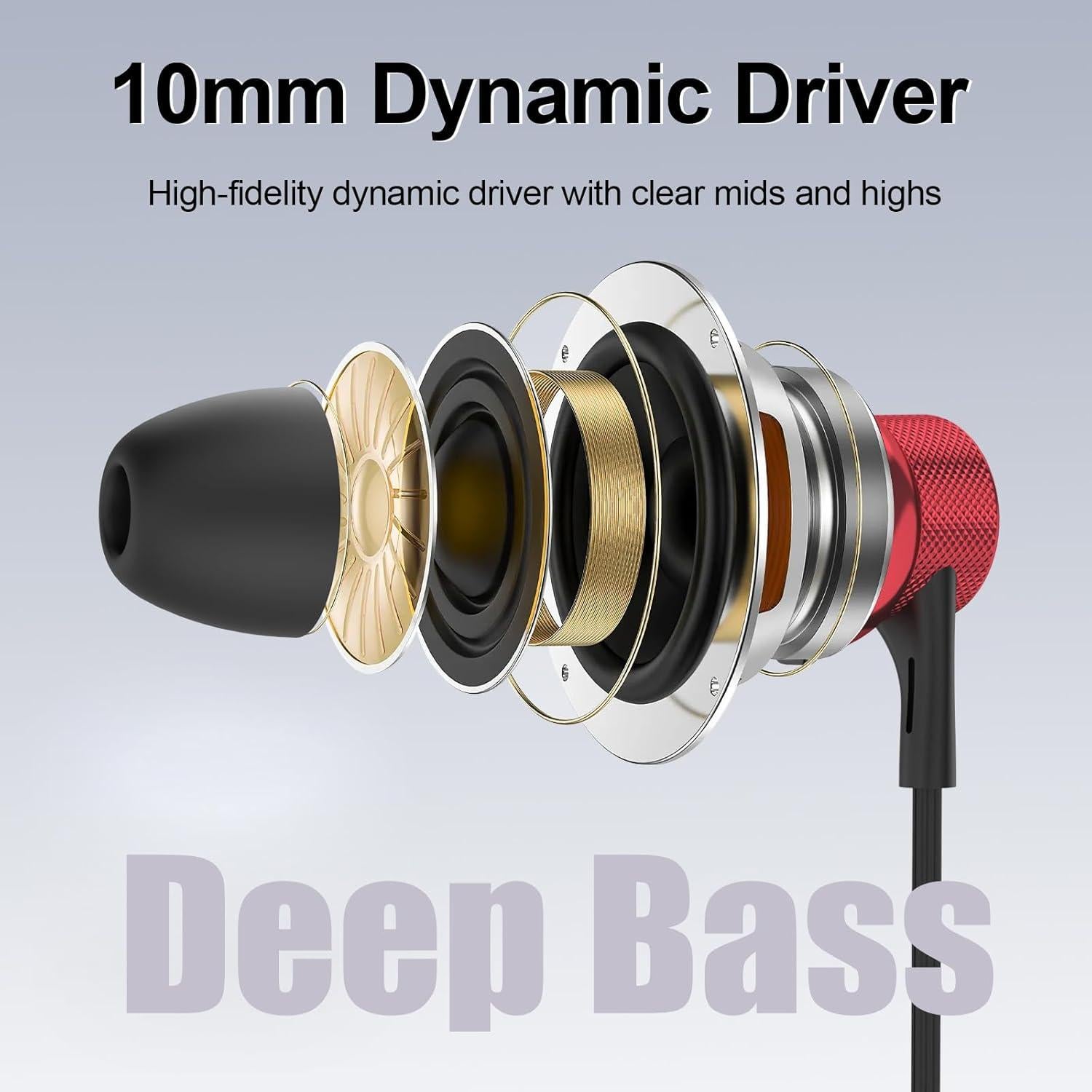 Auriculares USB-C JSY C5 Intrauditivos con Graves Profundos