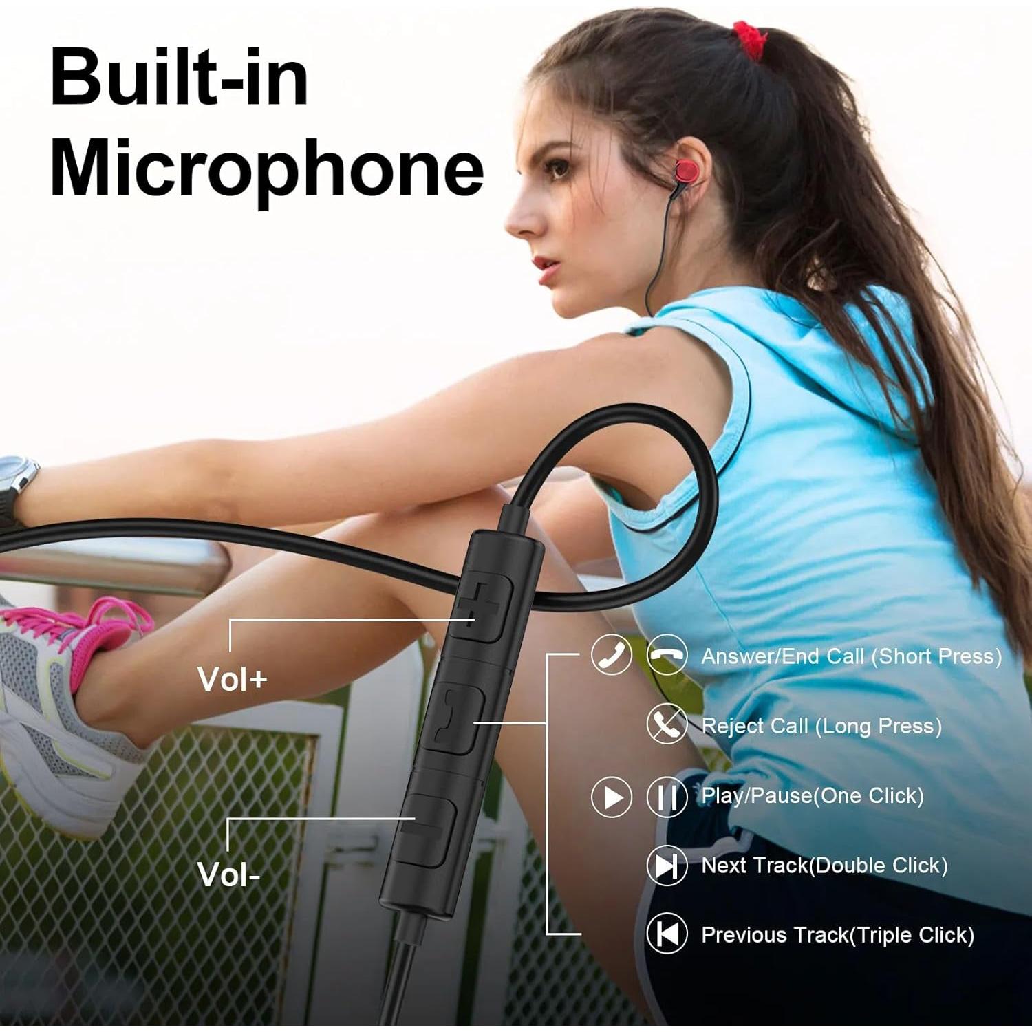 Auriculares USB-C JSY C5 Intrauditivos con Graves Profundos