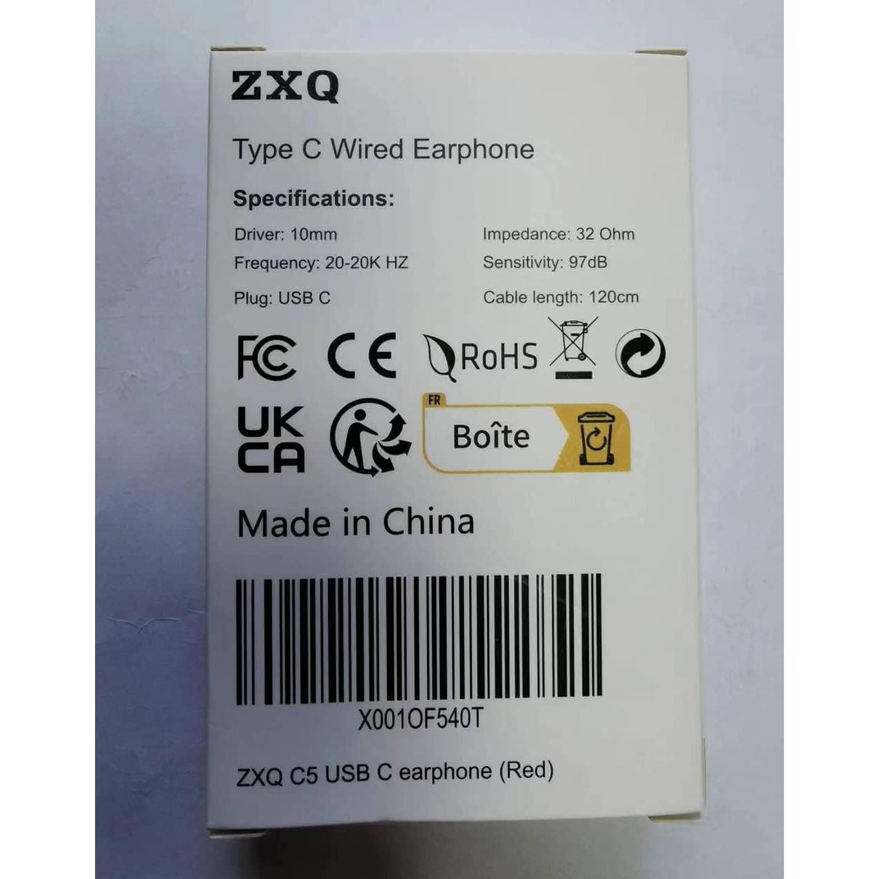 Auriculares USB-C JSY C5 Intrauditivos con Graves Profundos