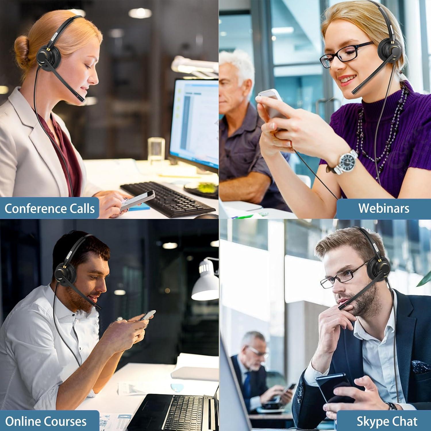 Auricular con Micrófono Arama A800MP 3.5mm Cancelador Ruido