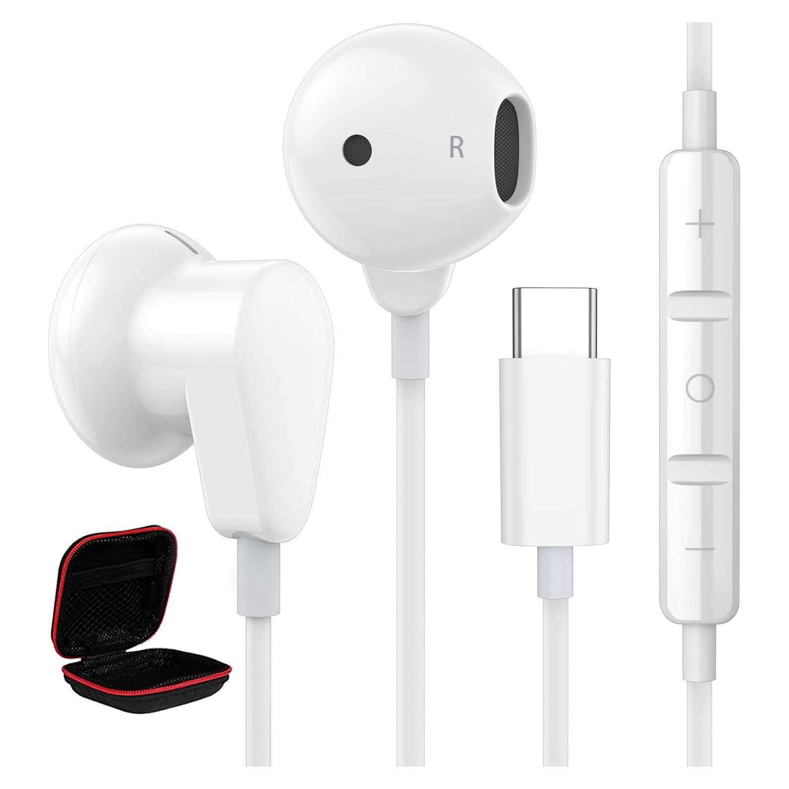 Auriculares USB C ACAGET con Micrófono y Control Remoto