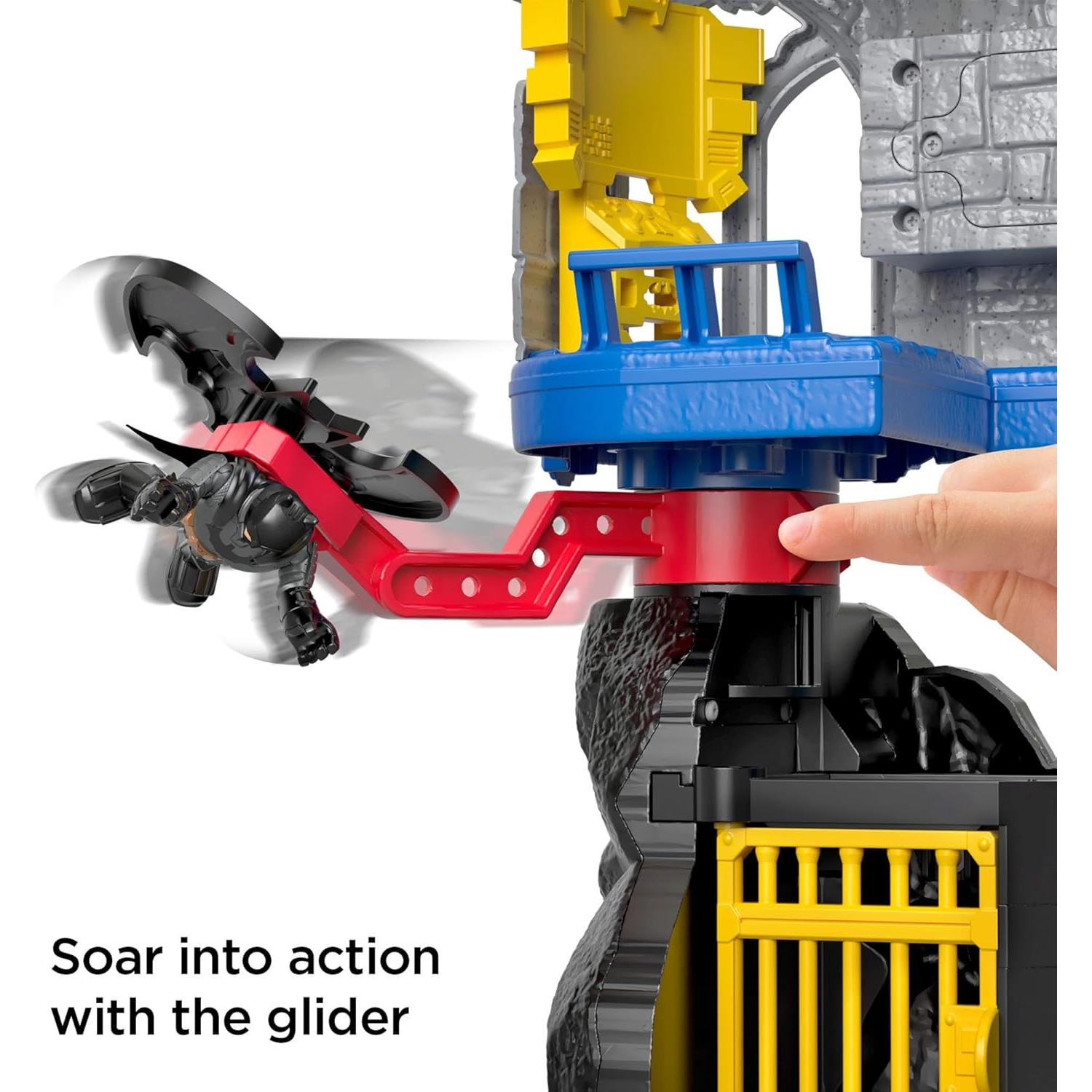 Fisher-Price Batcueva de Batman con Figura y Batimoto