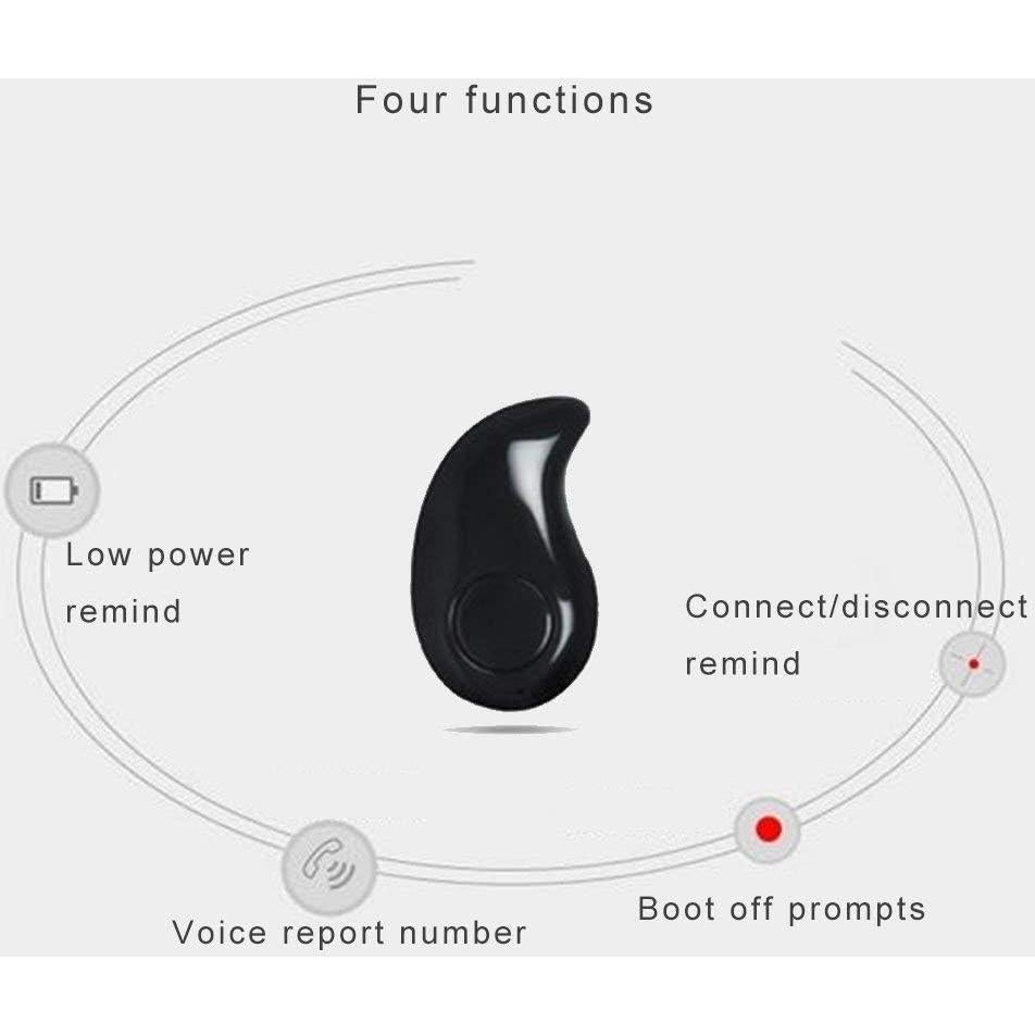 Auricular Bluetooth AIYIBEN S530 Inalámbrico Manos Libres Negro