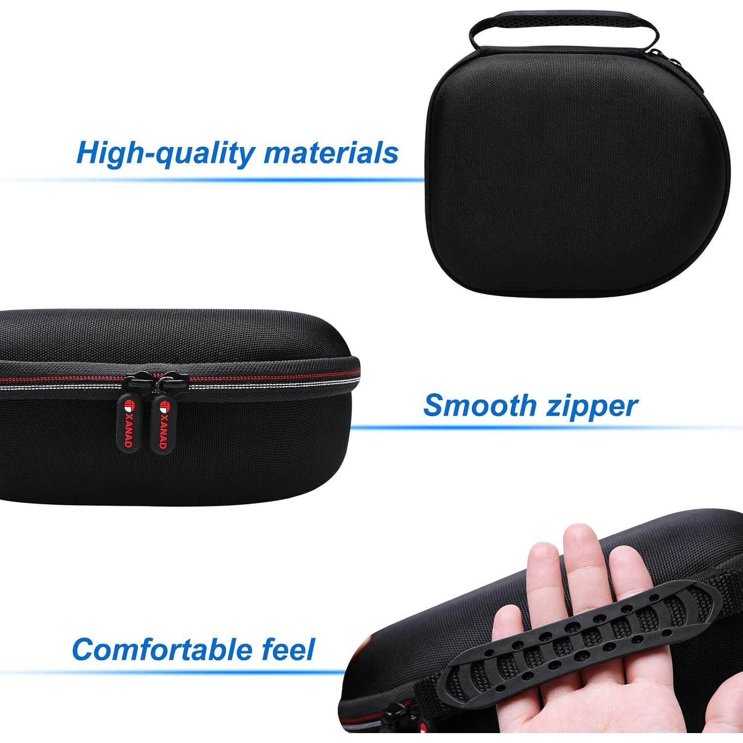 Funda dura para auriculares XANAD a prueba de golpes - Negro/Gris