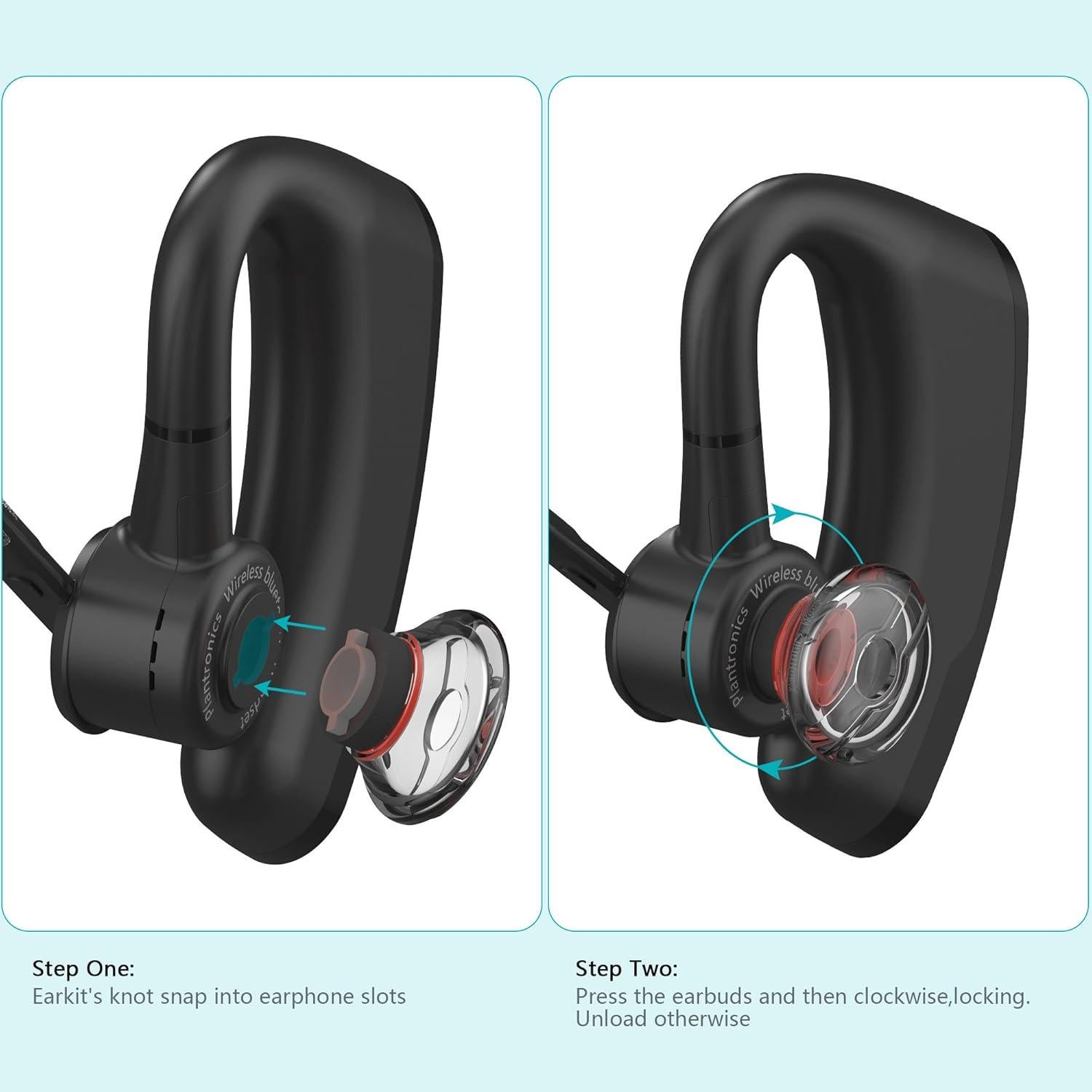 Eartips de Reemplazo Medianos para Plantronics Voyager 5200