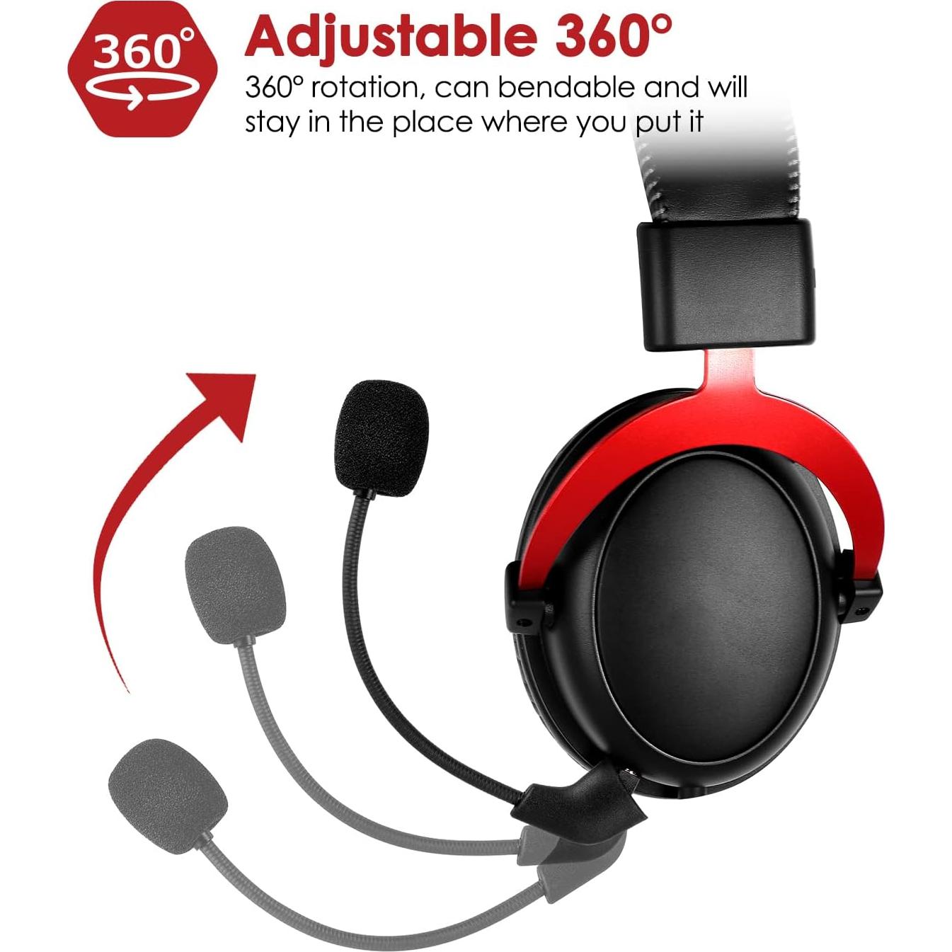 Micrófono Desmontable 3.5mm AKKE para Auriculares HyperX Cloud