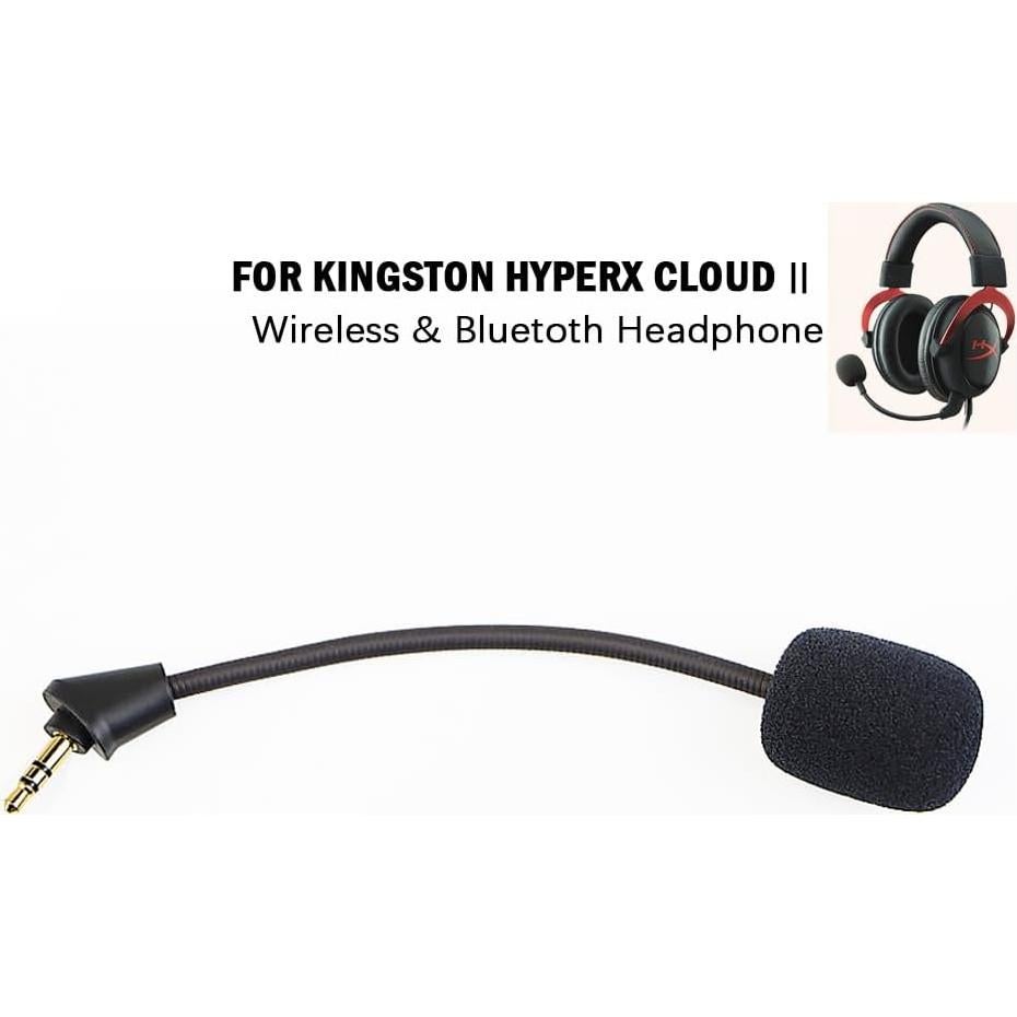 Micrófono Desmontable Molgria para Auriculares HyperX Cloud 2