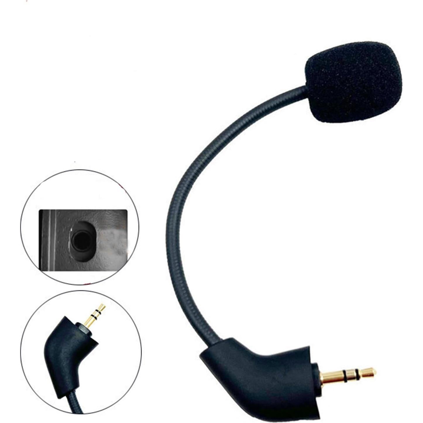 Replacement Game Mic for Post-2021 2nd Version Wired Kingston HyperX Cloud II Gaming Headset, 3.5 mm Jack