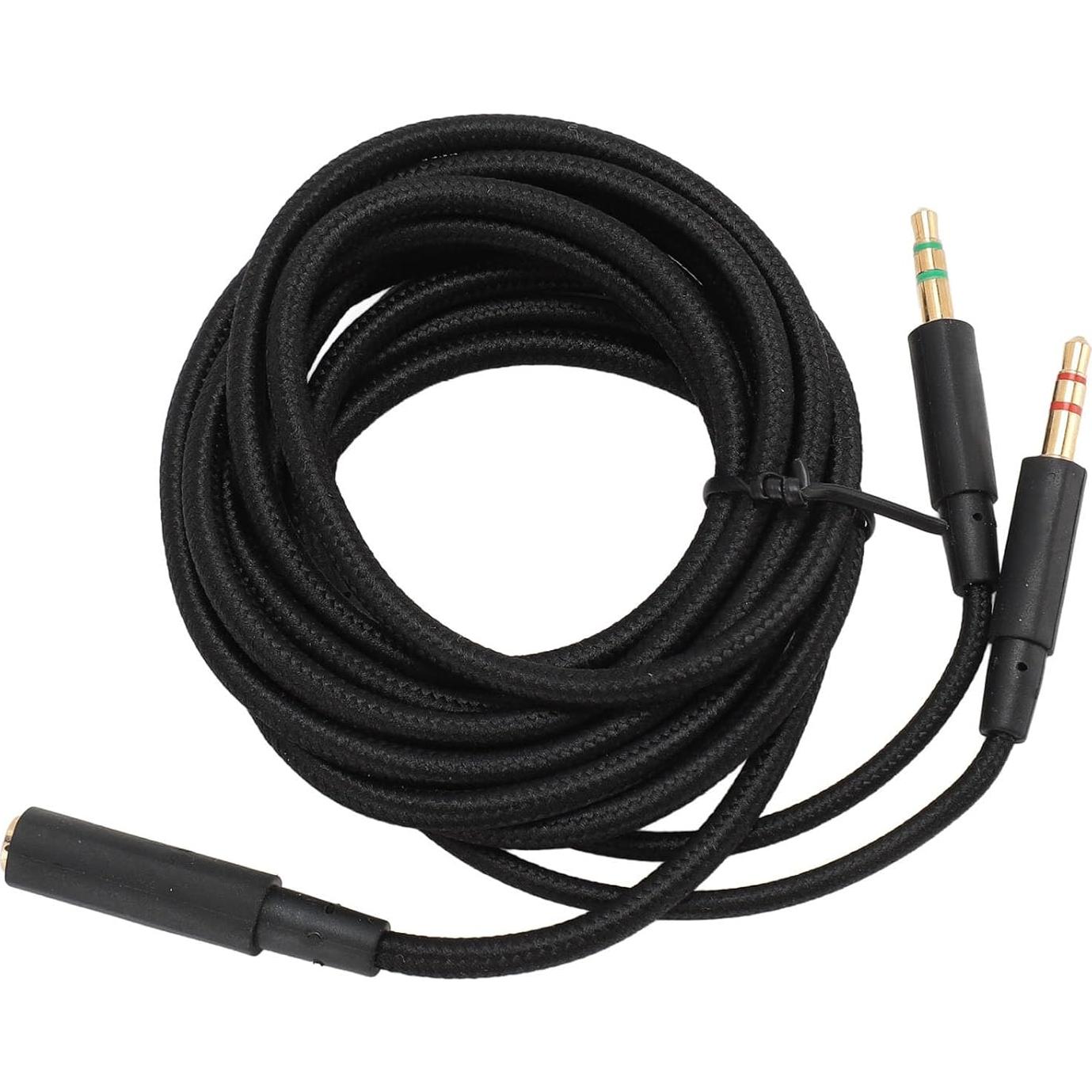 Cable Adaptador de Auriculares Sanpyl 1.95m para HyperX Cloud
