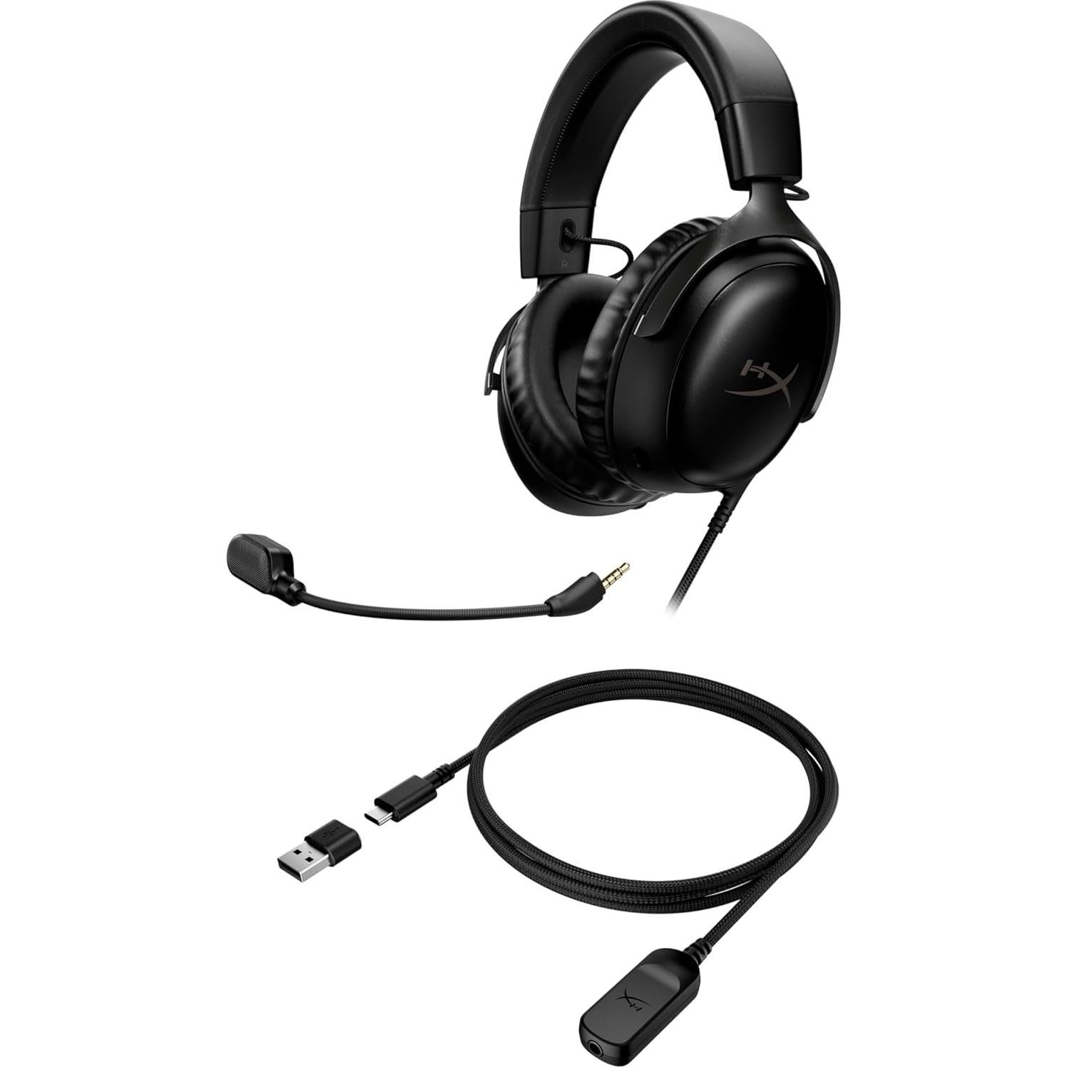 Auriculares HyperX Cloud III + Micrófono RGB QuadCast S