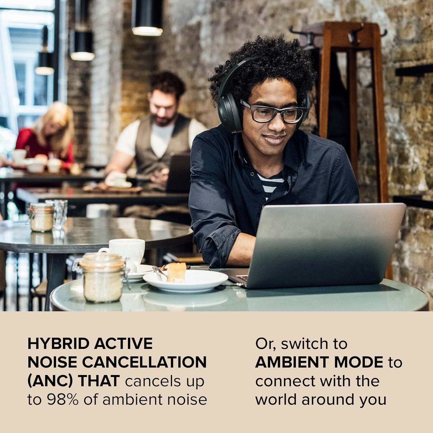 Auriculares Inalámbricos Creative Zen Hybrid 2 - Negro, 49h ANC