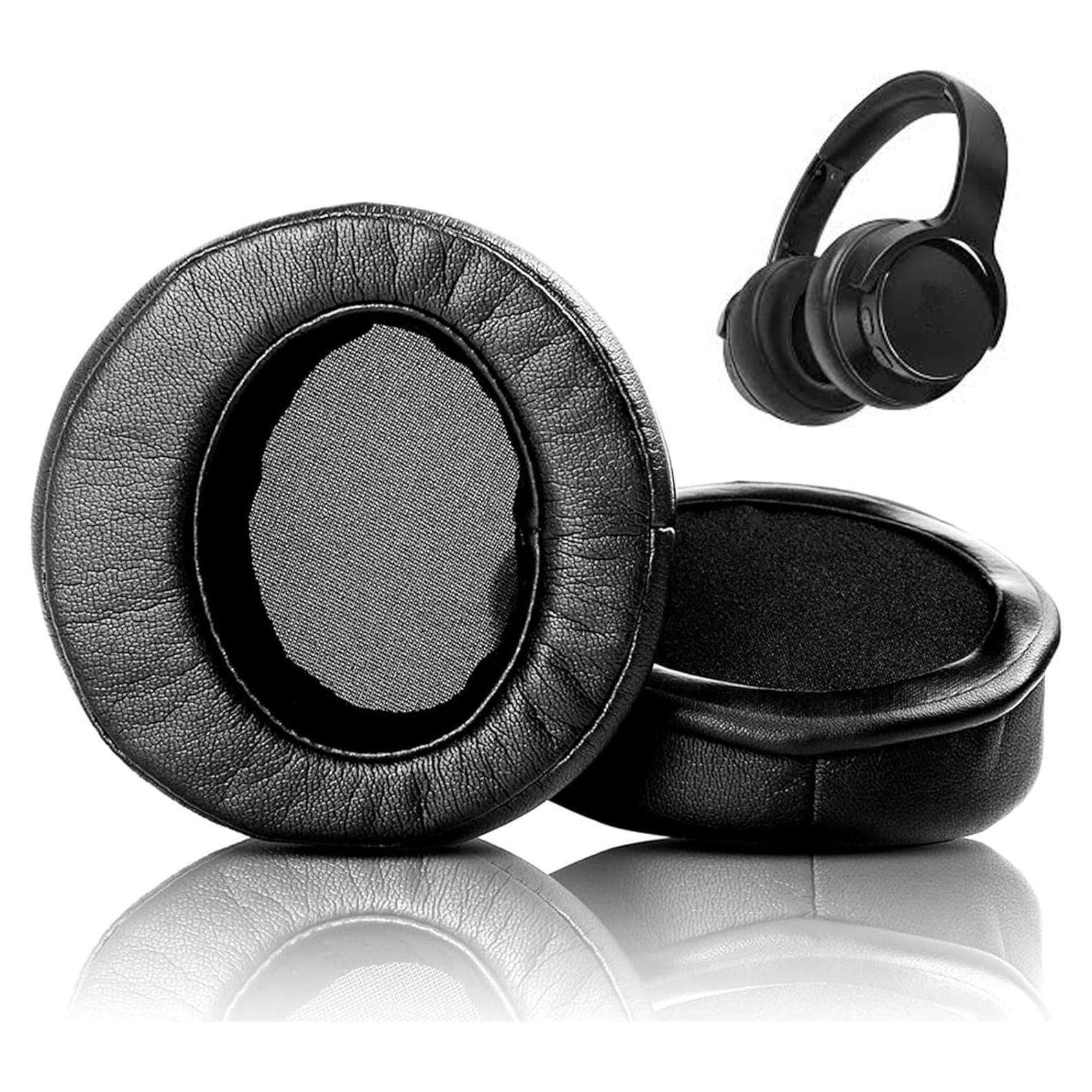 Earpads Replacement Cushion Compatible with TaoTronics TT-BH040 Wireless Bluetooth Headphone Ear Pads with Softer Protein Leather/Memory Foam