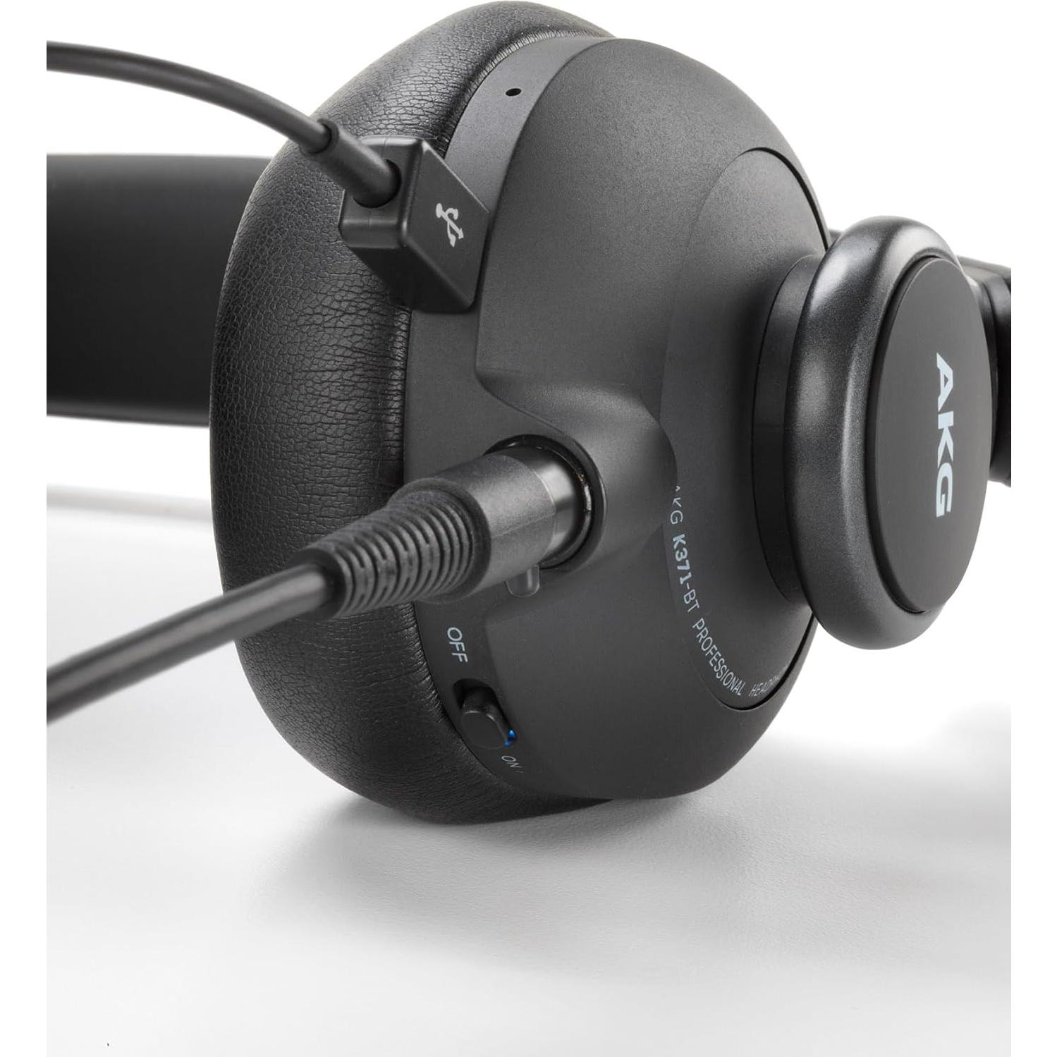 Auriculares de Estudio AKG K371BT Bluetooth Plegables 40h